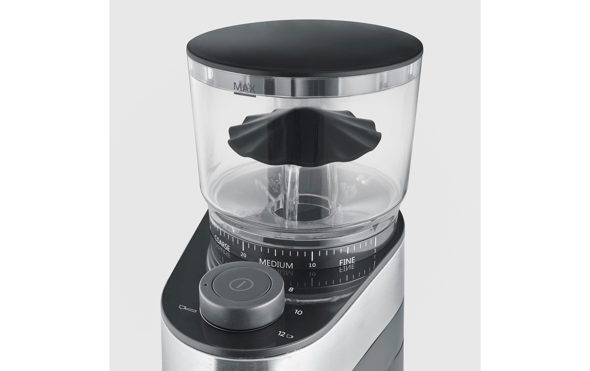 Severin Kaffeemühle »KM 3880« Scheibenmahlwerk 240 gBohnenbehälter bis 240g Bohnen, Aromaverschluss, Mahlgrad in 30 Stufen einstellbar