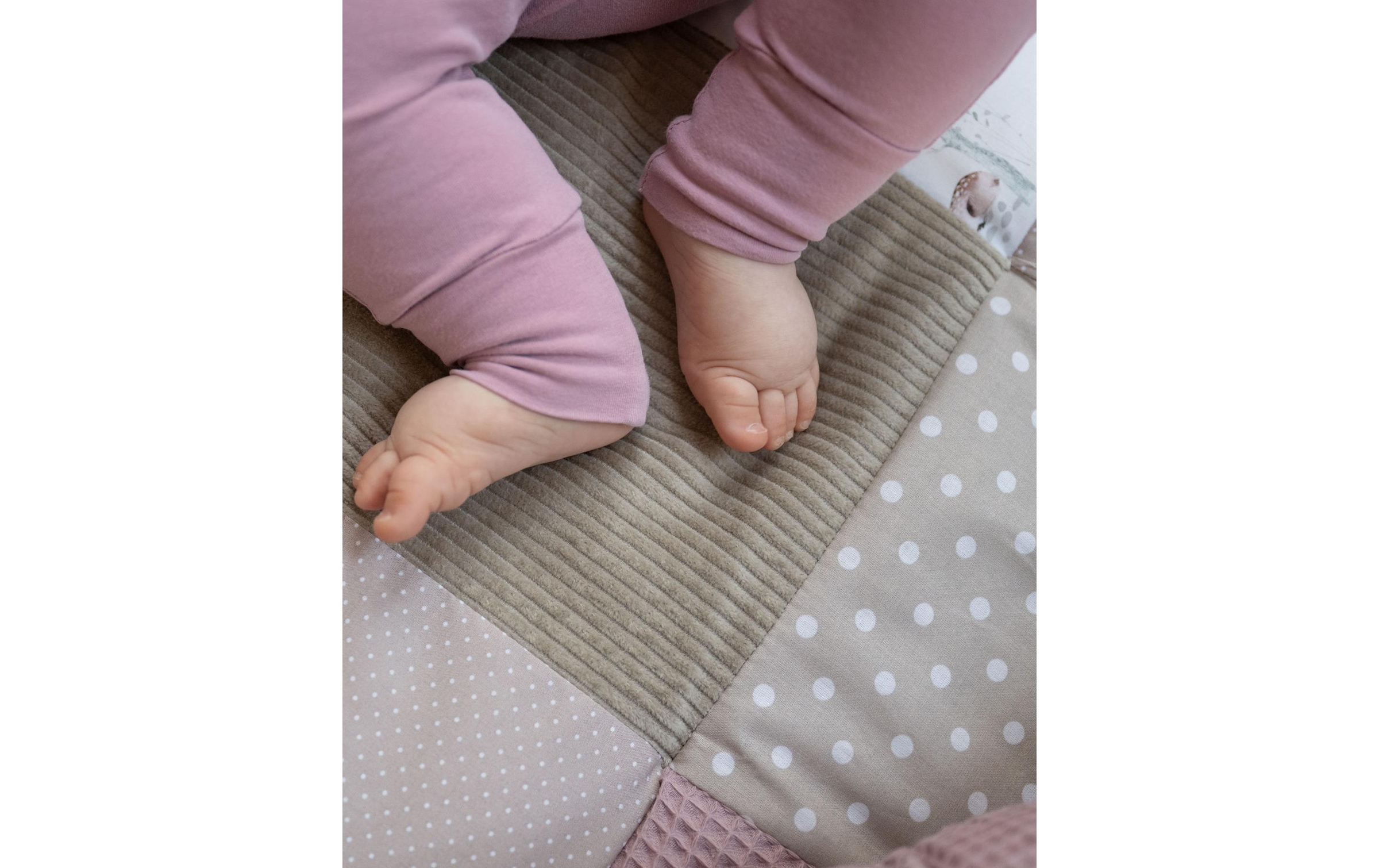 ULLENBOOM ® Krabbeldecke »Märchenwald 140 x 140 cm«