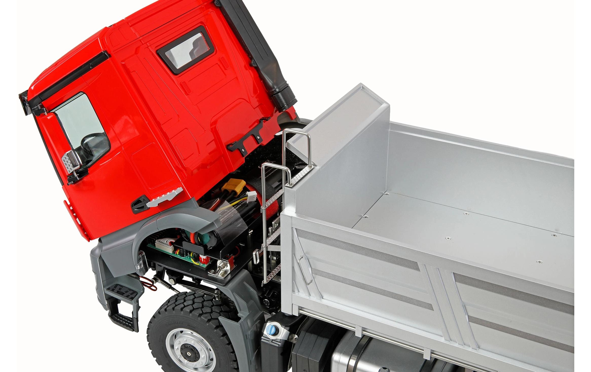 Amewi CAMION RC »Mercedes-Benz Arocs Muldenkipper 6 x 6 1:14 RTR«