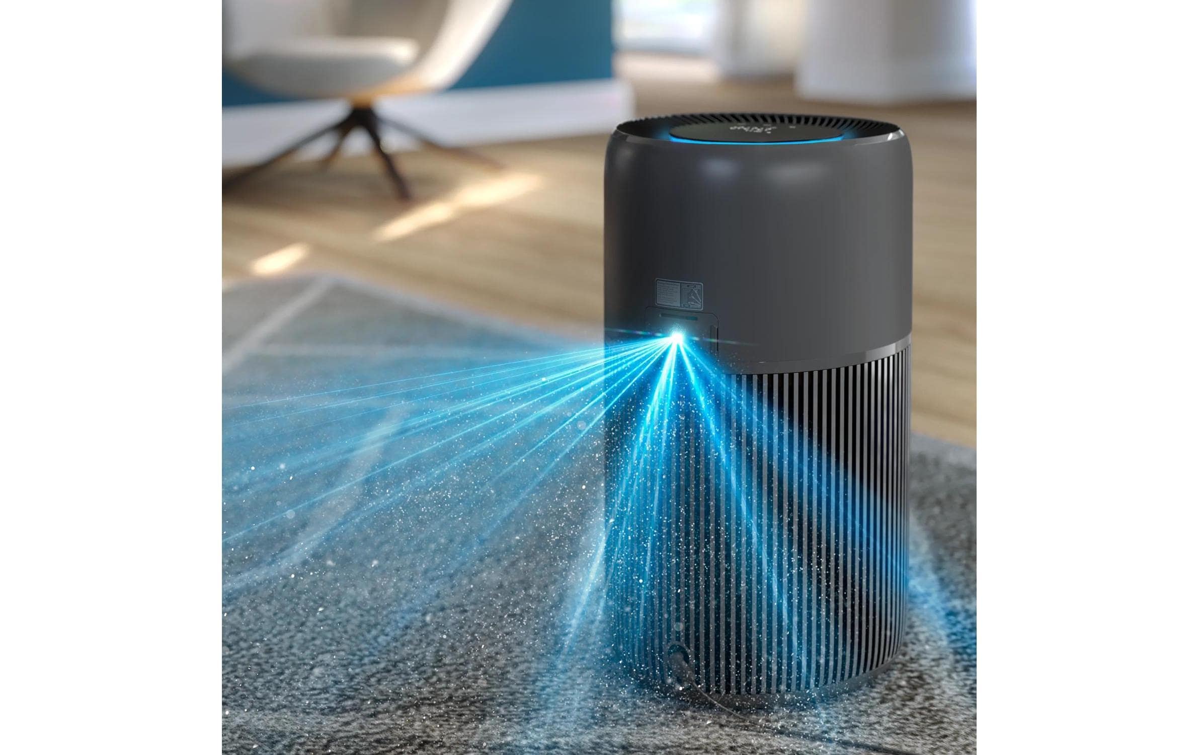 Philips Luftreiniger »PureProctect Quiet 2200 Series, Luftreinigungsrate 420 m³/h« für 109 qm Räume 3-Schichten-HEPA-Filtersystem, mit App Verbindung, leise