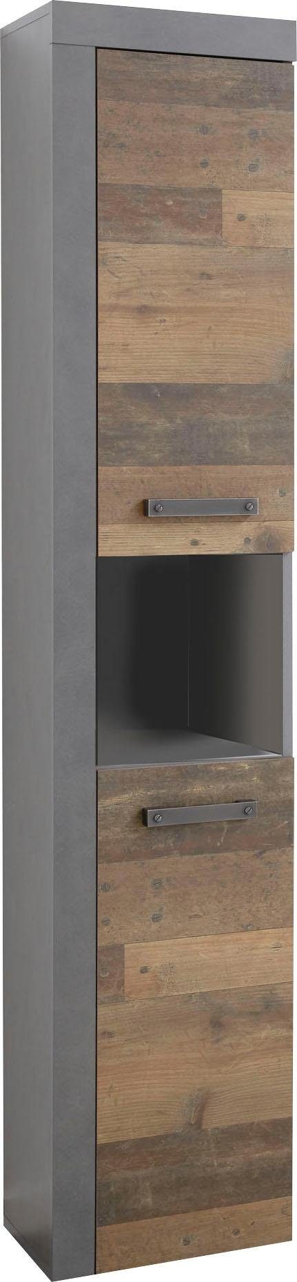 INOSIGN Hochschrank »Ilana« Hochschrank mit 2 Türen & 1 Fach - (B/T/H) 36/31/184 cm
