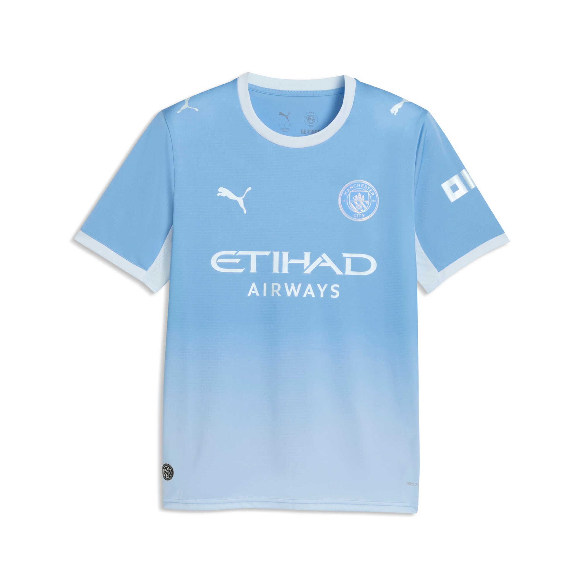 PUMA Maillot de foot »MCFC HOME JERSEY REPLICA« für Erwachsene, mit Rundhalsausschnitt, kurzärmelig, atmungsaktiv