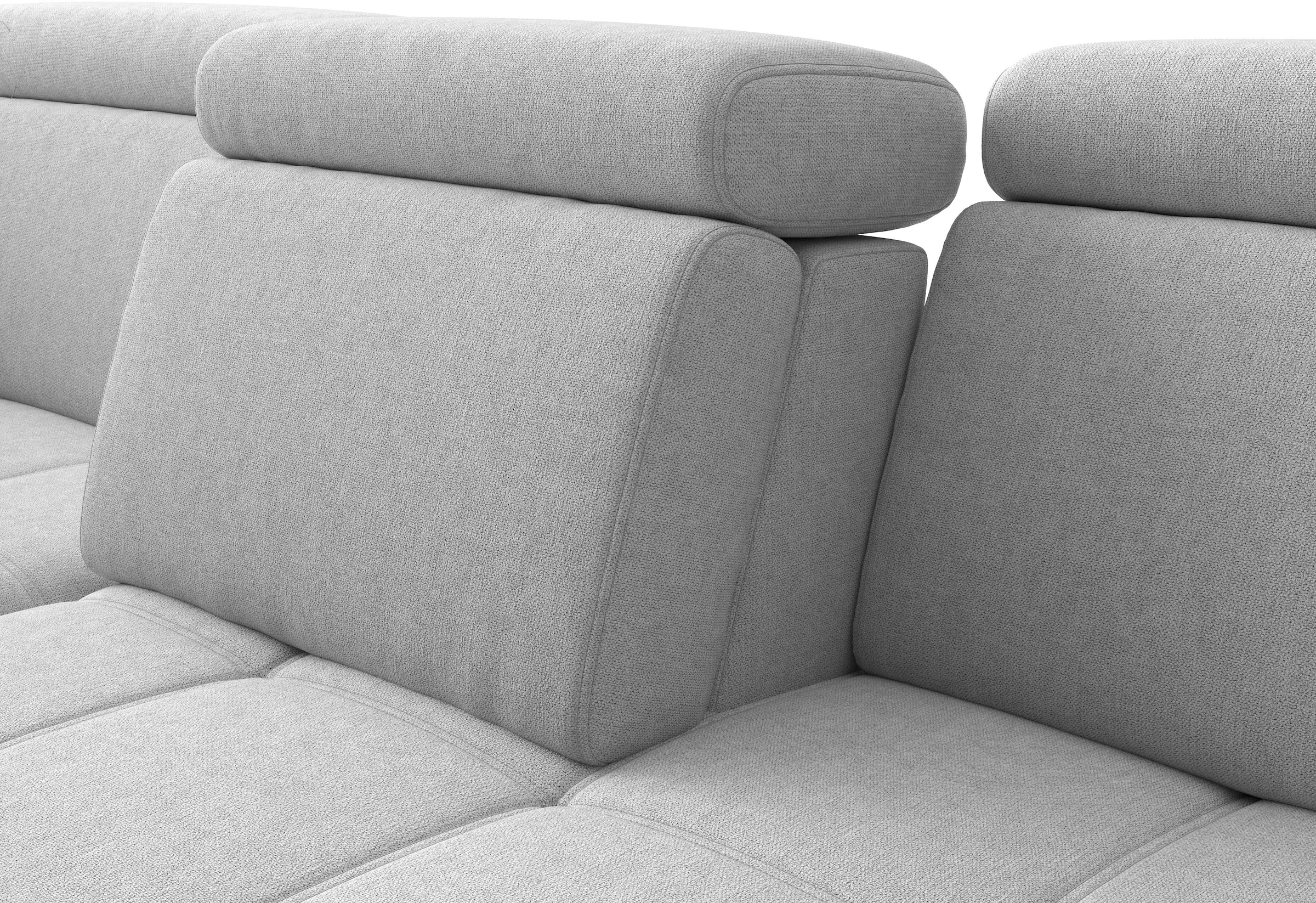 sit&more Ecksofa »Vanity« Inkl.Sitz-,Kopf-und Armteilverstellung