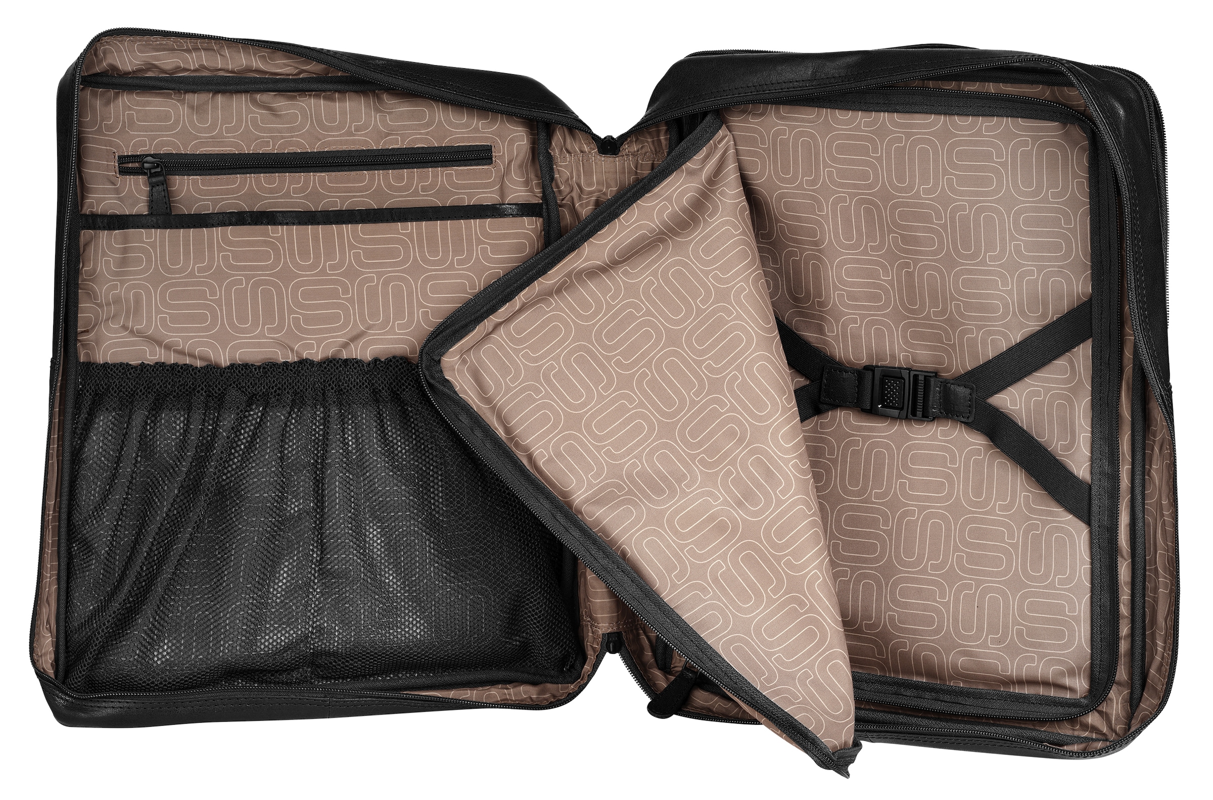 Spikes & Sparrow Laptoprucksack »SPIKES & SPARROW Herren, Damen echt Leder« echt Leder