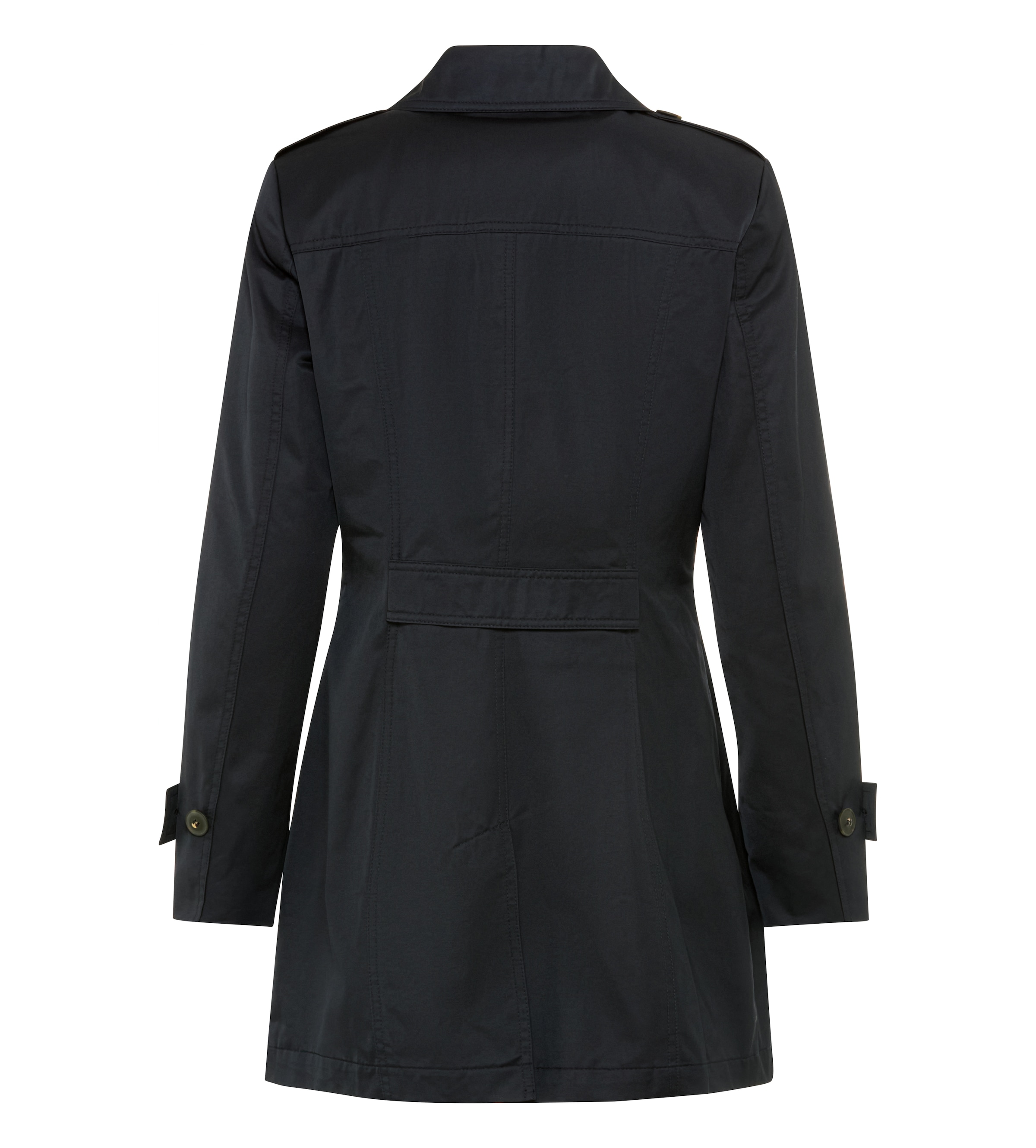 Fuchs Schmitt Kurzmantel Lightweight Cotton, Regular Fit, Schulterklappen