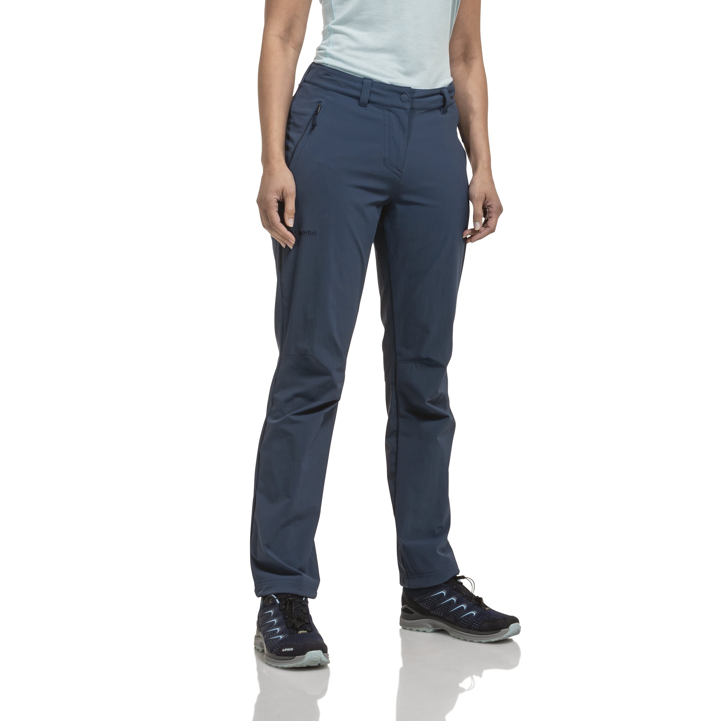 Schöffel Outdoorhose »Pants Engadin1«  mit Reissverschluss und 1-Knopf-Form, atmungsaktiv, normal-weit