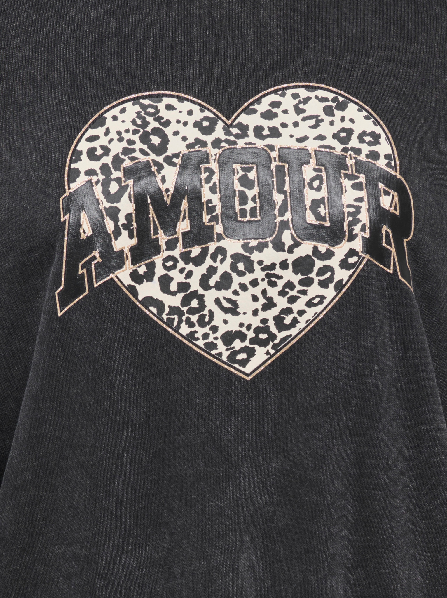 ONLY Sweatshirt »ONLLAUREN L/S LEO O-NECK CC SWT«
