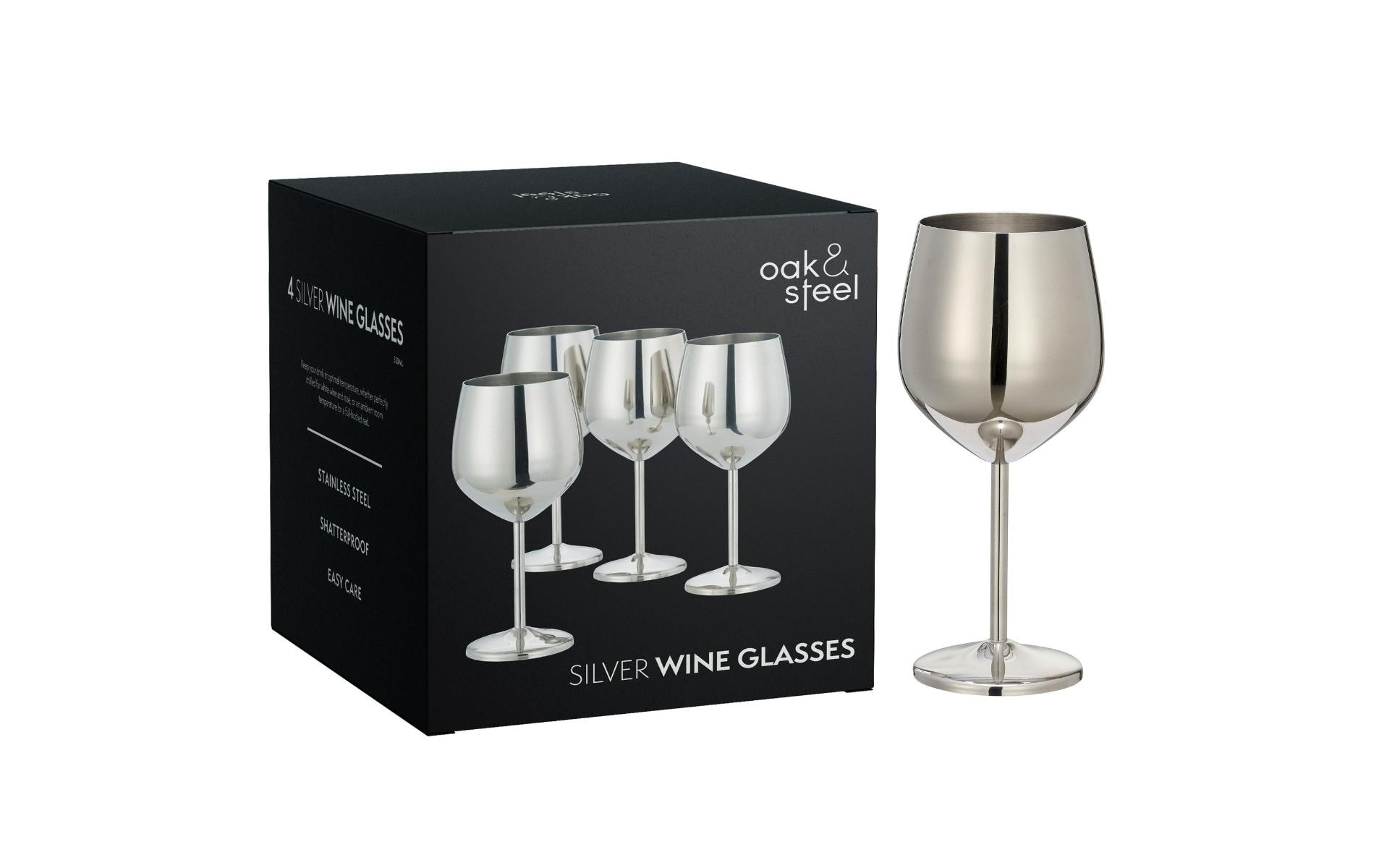   Weinglas »Oak & Steel 500 ml, 4 Stück«