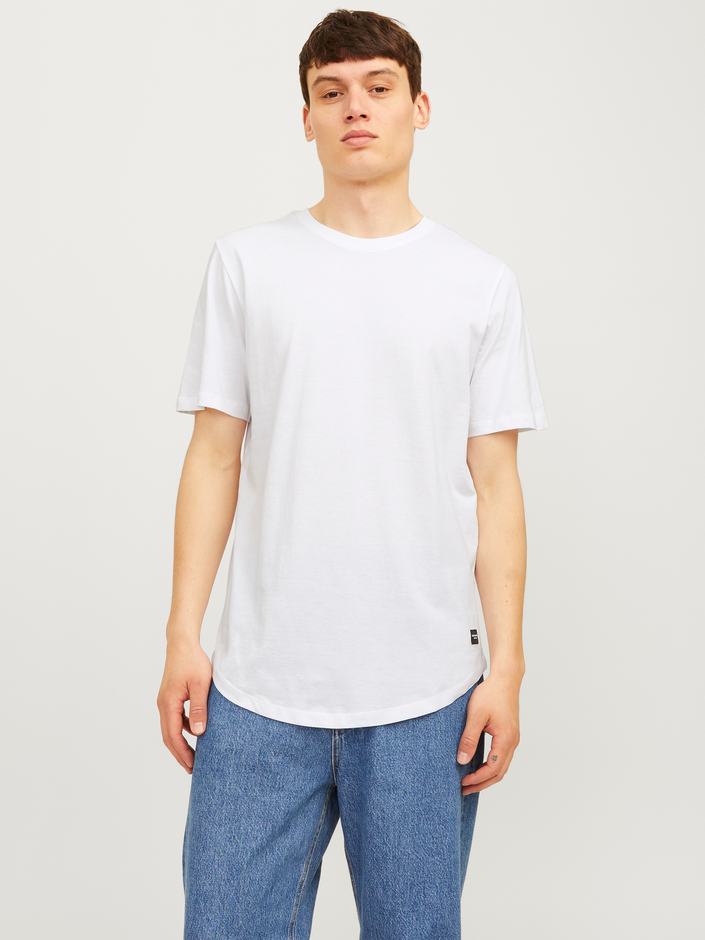 Jack & Jones T-shirt »JJENOA TEE SS CREW NECK 5PK MP NOOS« Packung, 5er-Pack, 5 cuis