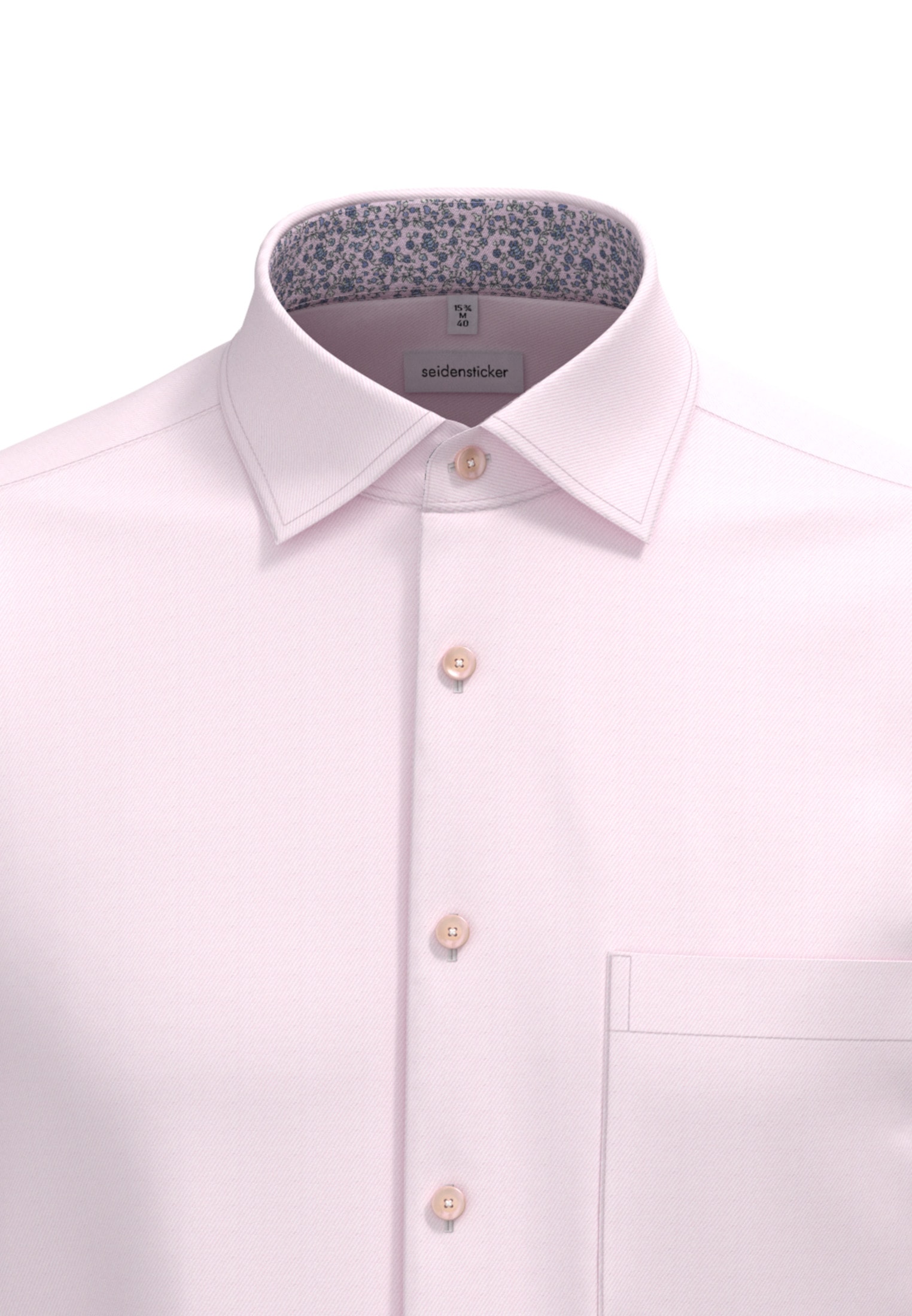 seidensticker Businesshemd »Regular«, Regular 1/1 Kentkragen Uni
