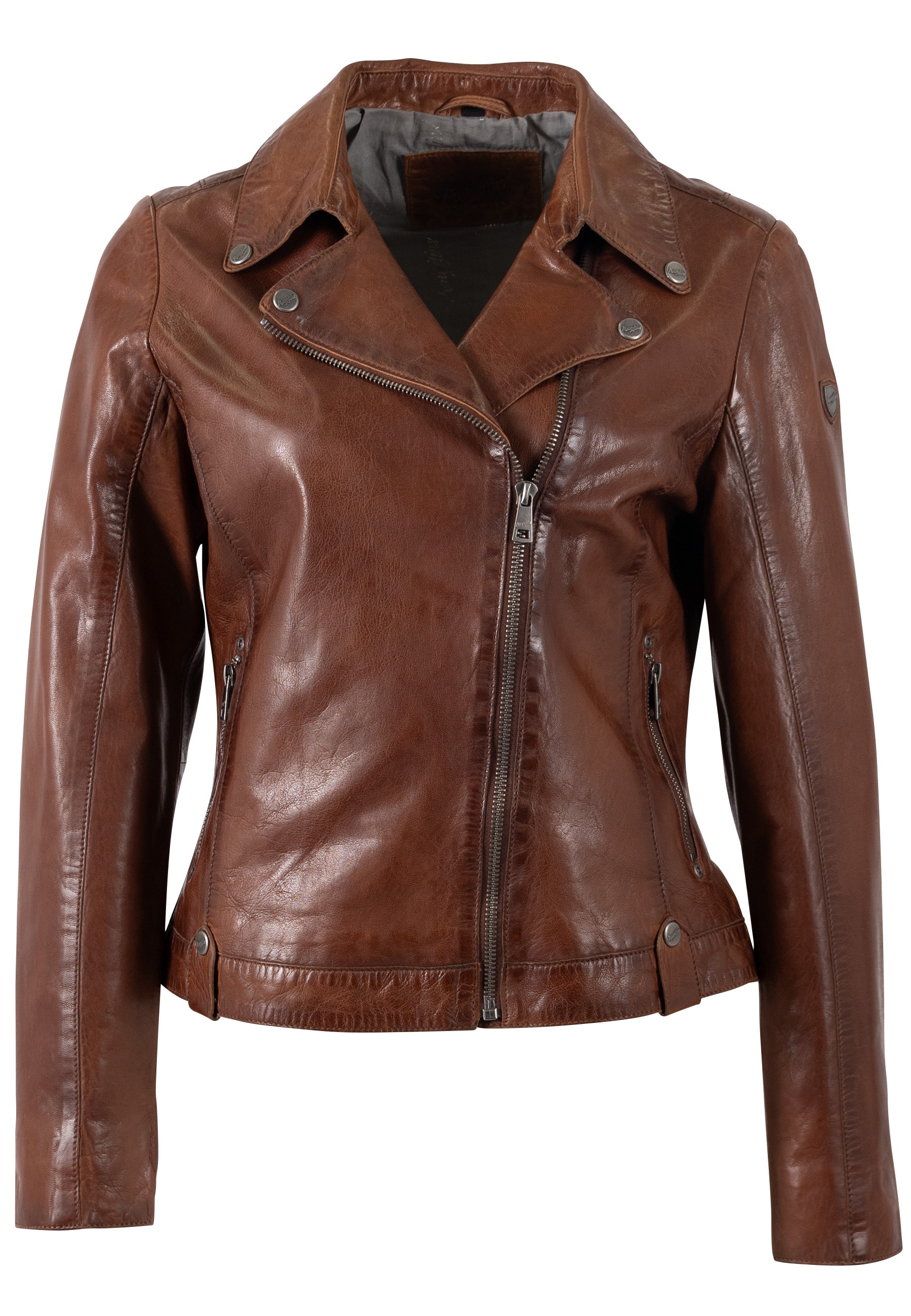 Mauritius Lederjacke »MWFarah« mit Reverskragen