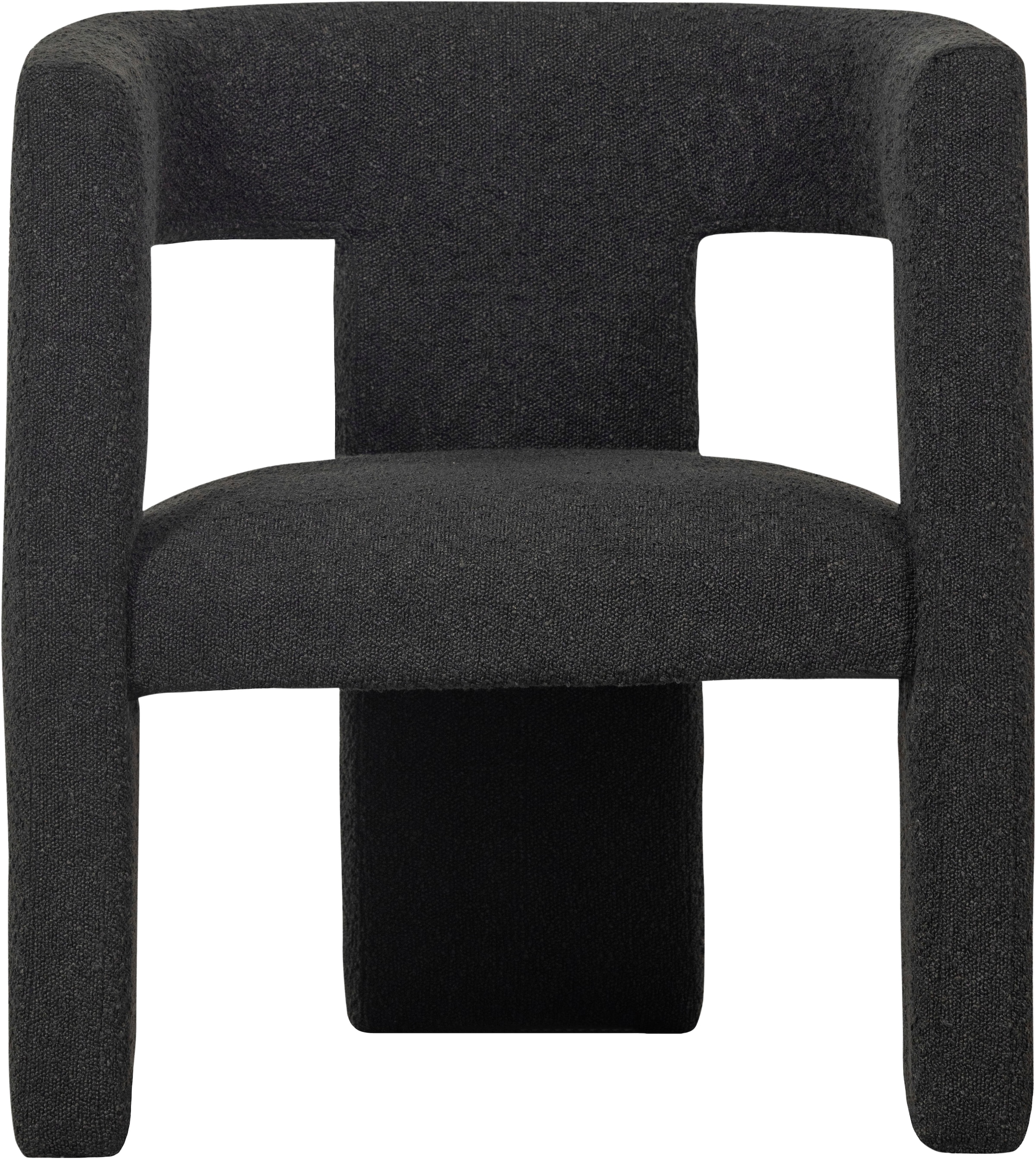 WOOOD Chaise rembourrée »Tiwa mit Bouclé-Bezug und Holzgestell B 63 x T 62 x H 71 cm« () Résistance maximale à l'usure, capacité de charge 100 kg, livré monté