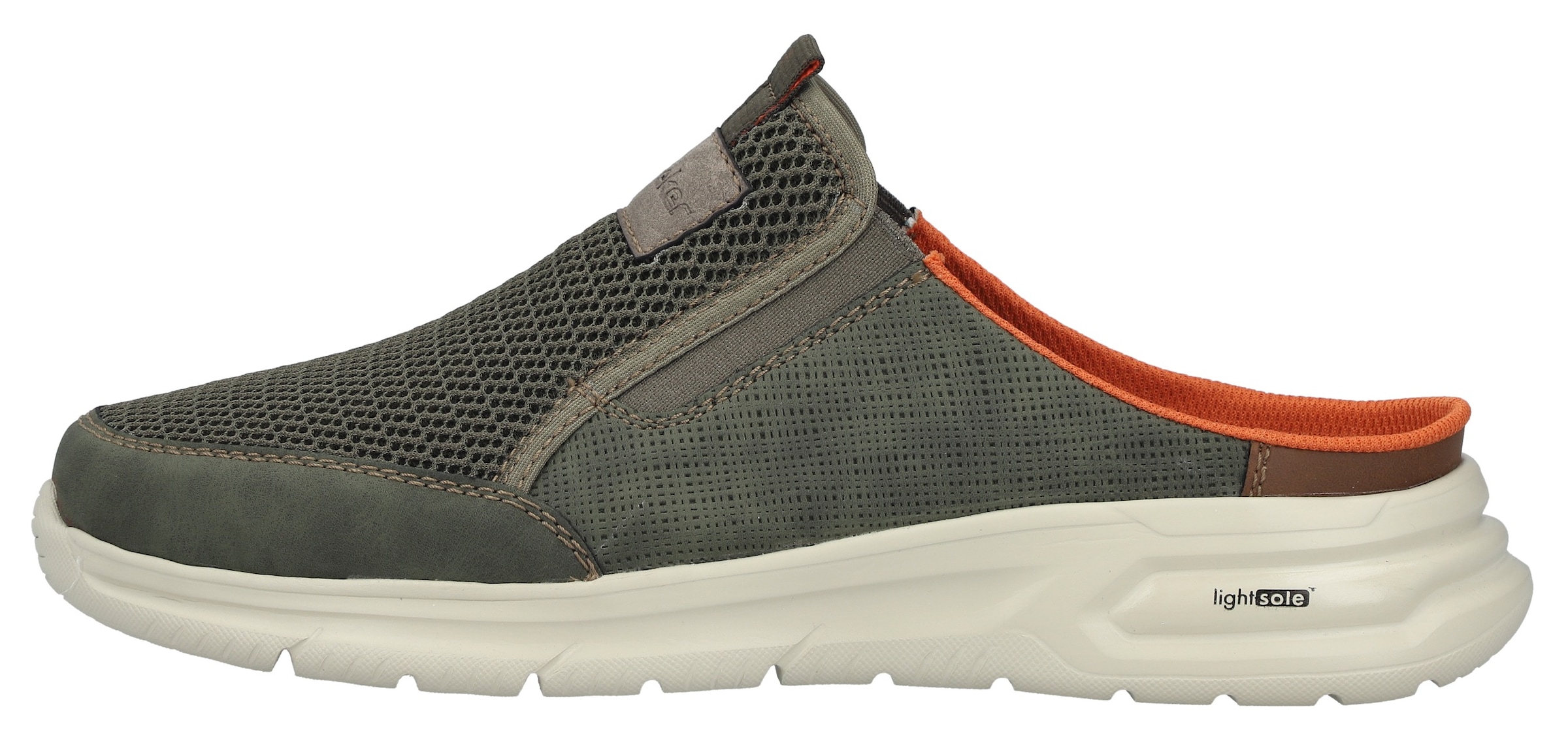 Rieker Sabot  Chaussure d'été, chausson, chaussure à enfiler avec inserts stretch latéraux