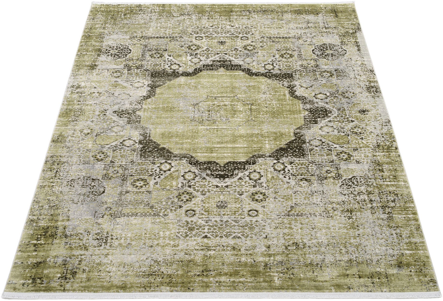 OCI DIE TEPPICHMARKE Teppich »COLOUR MEDI« rechteckig 8 mm Höhe