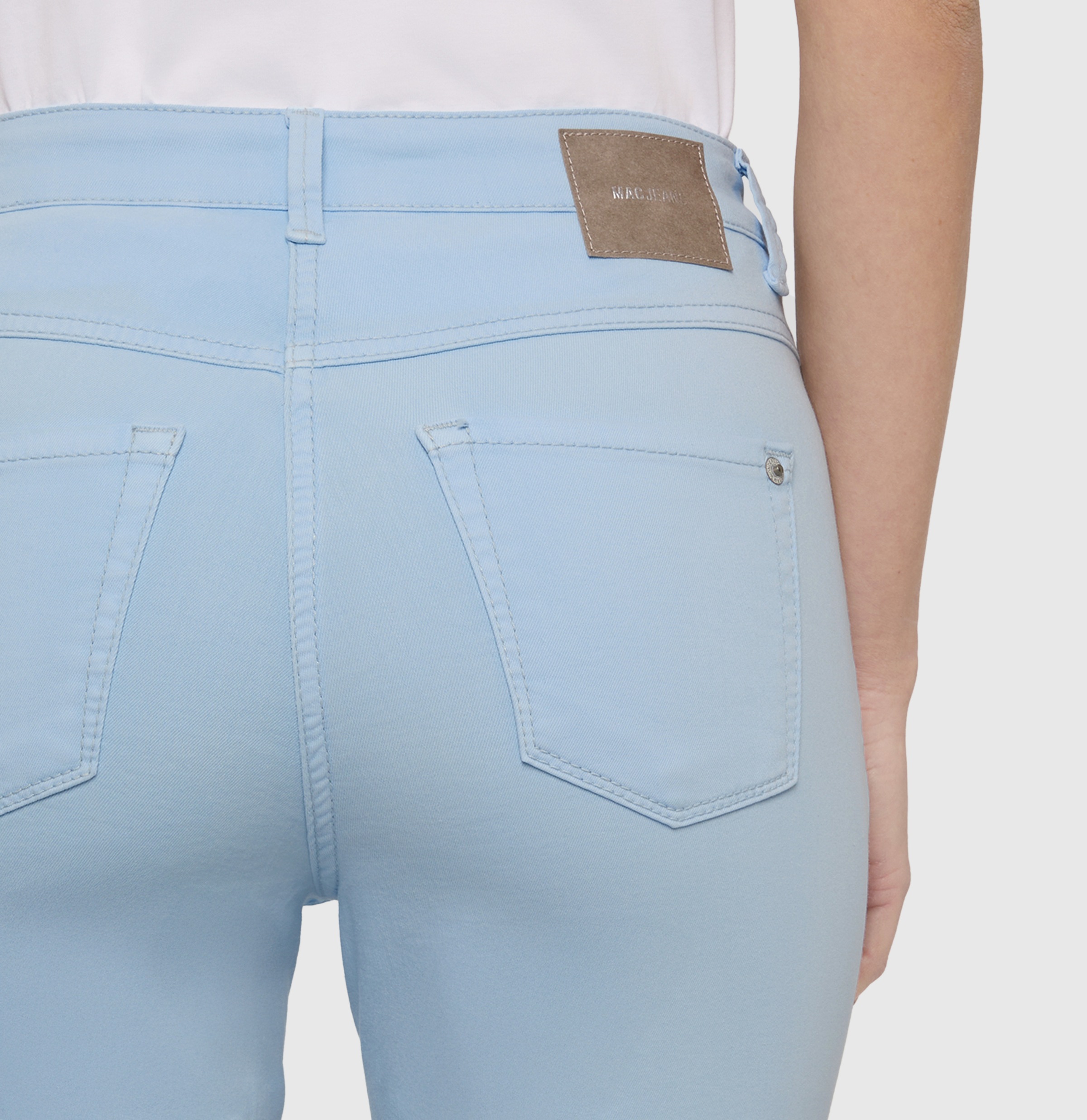 MAC Jeans 7/8 »Dream Summer« raccourci avec fente à l'ourlet