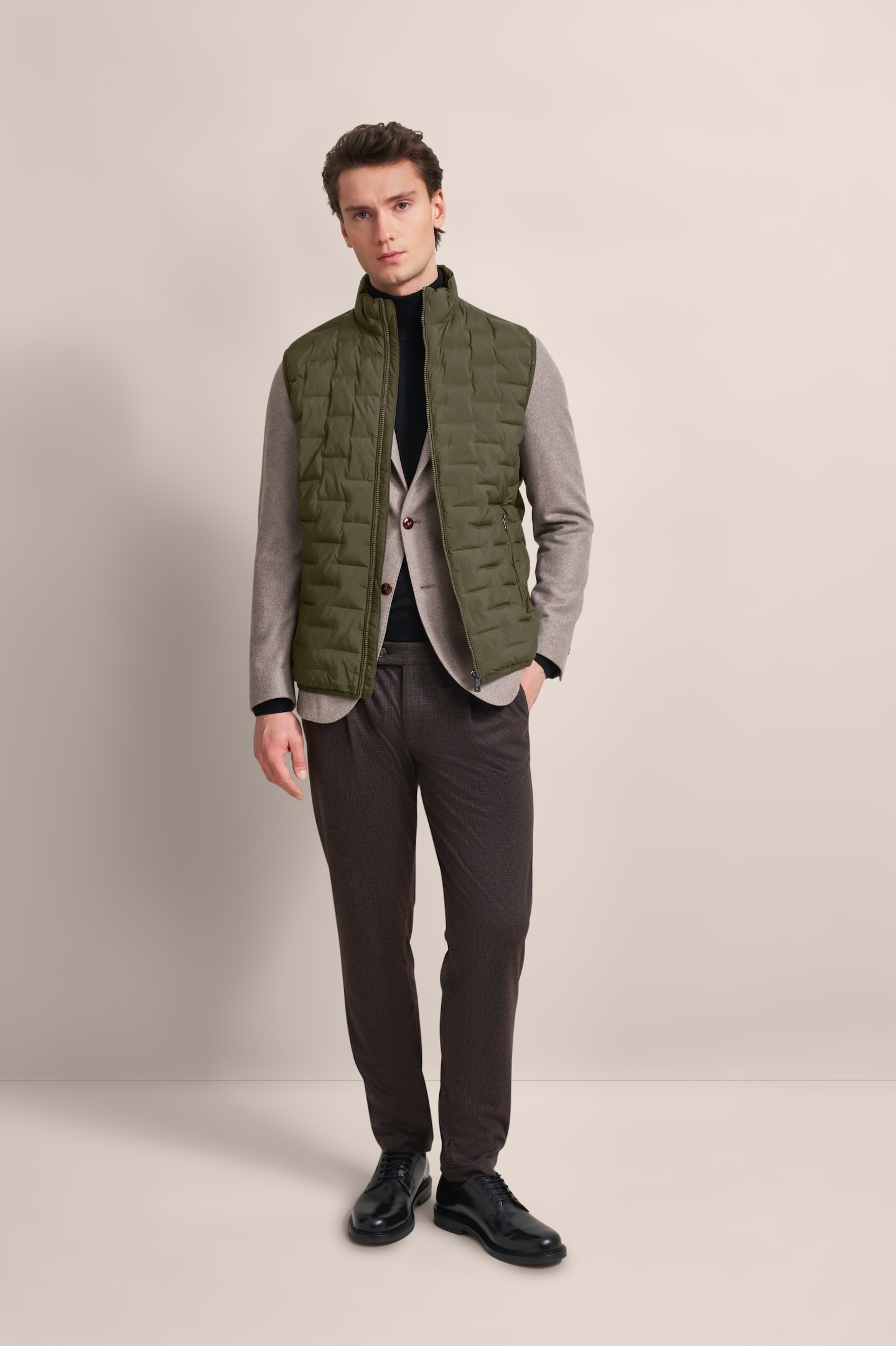 bugatti Gilet matelassé im sportiven Look