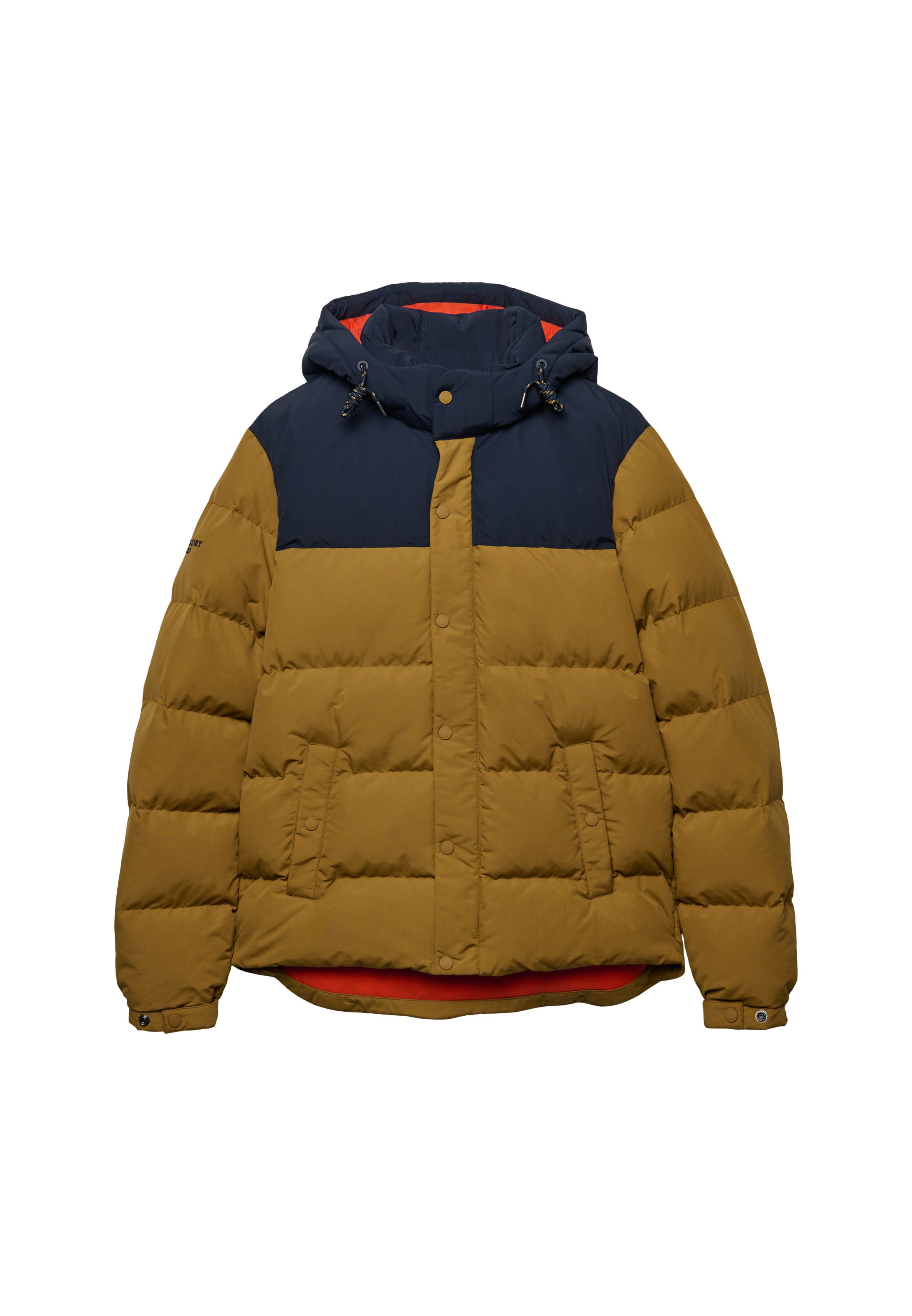 Superdry Steppjacke »EVEREST COL BLOCK PUFFER JKT« mit Kapuze Kunstfaser, relaxed fit