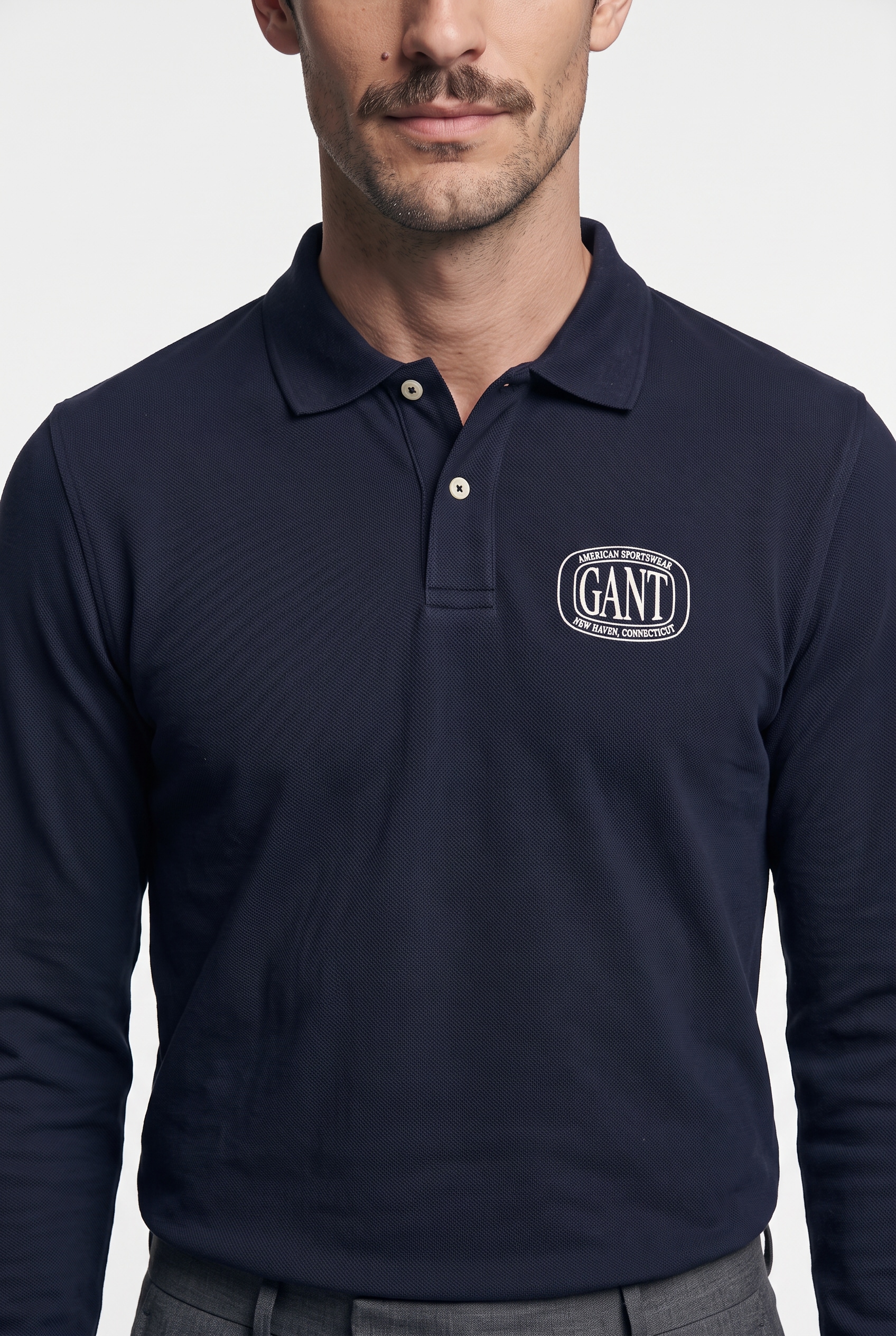Gant Polo à manches longues »GRAPHIC LONGSLEEVE«