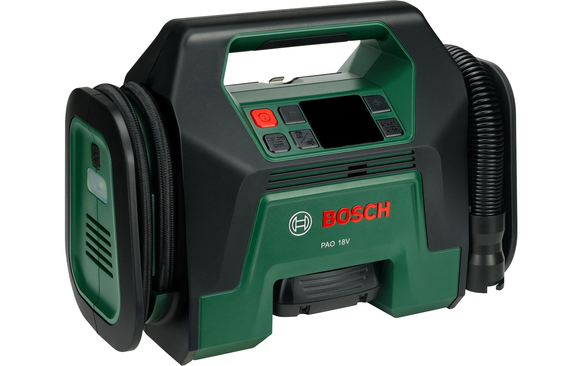 BOSCH Compresseur manuel à batterie »PAO 18V solo« pour pneus et grands bateaux pneumatiques, sans batterie ni chargeur