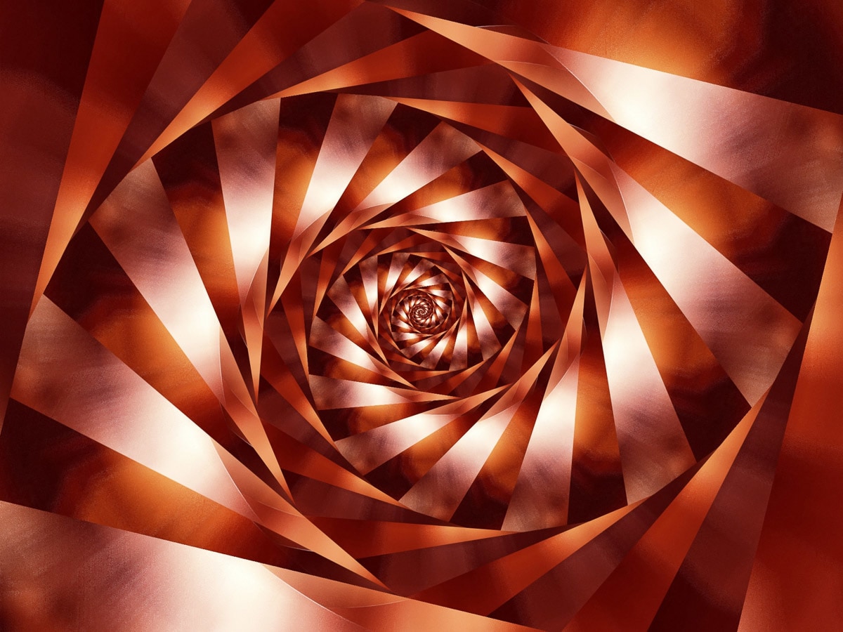 Papermoon Papier peint photo »Spiralstreifen«