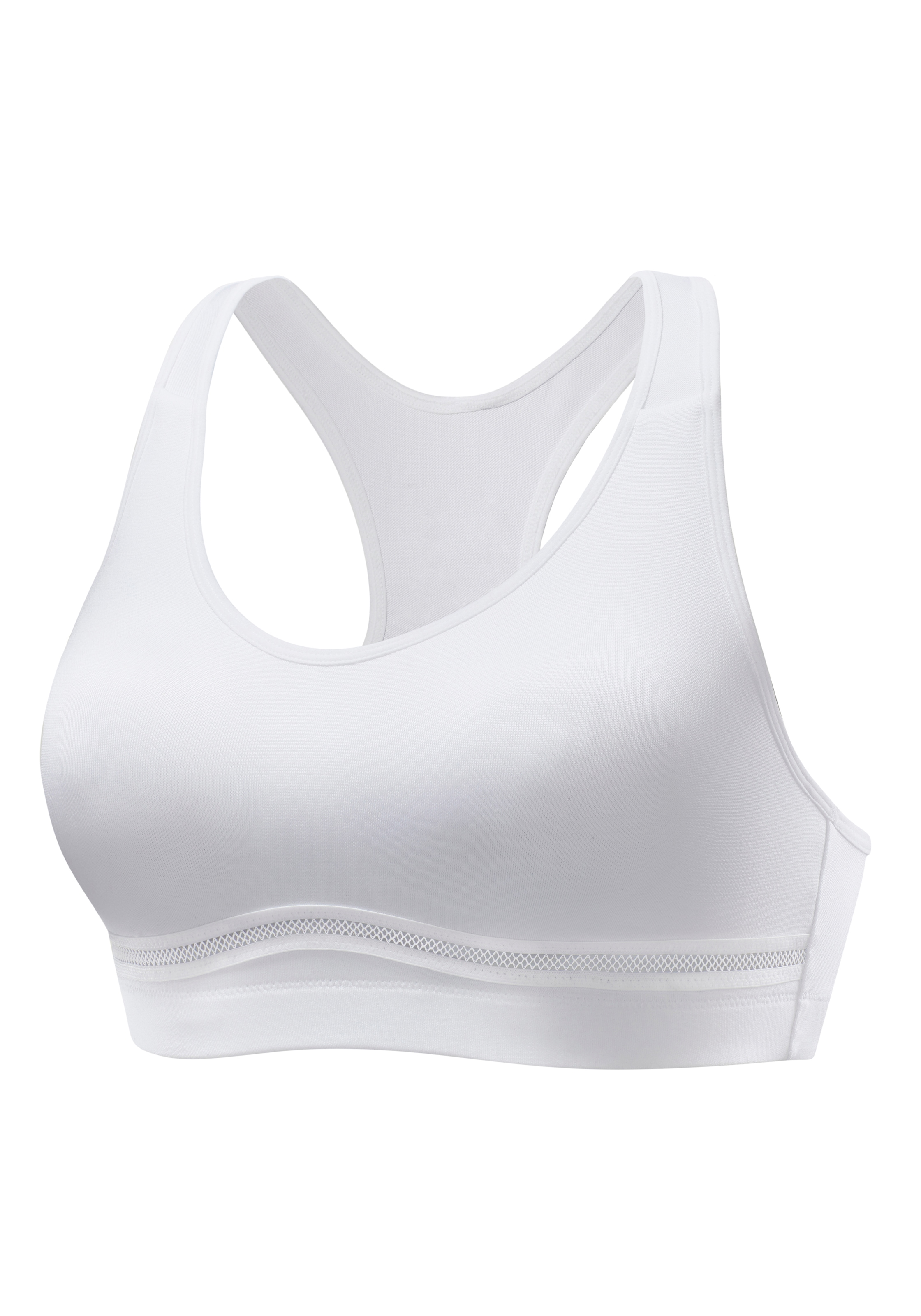 LASCANA ACTIVE Sport-BH mit LA-Buchstaben aus funkelnden Pailletten aus Coolmax-Material