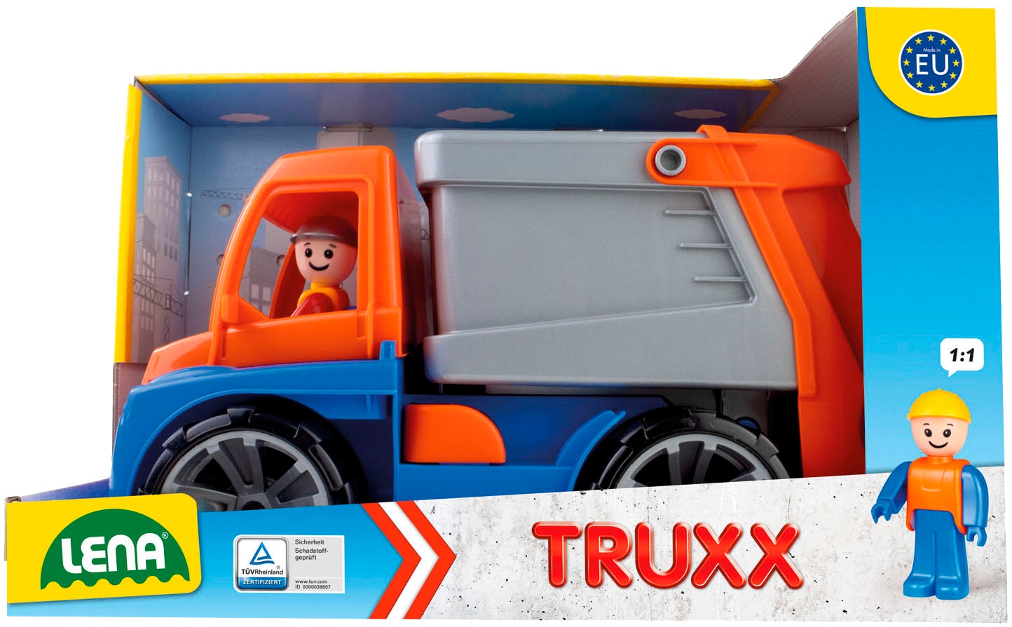 Lena® Spielzeug-Müllwagen »Truxx« Made in Europe