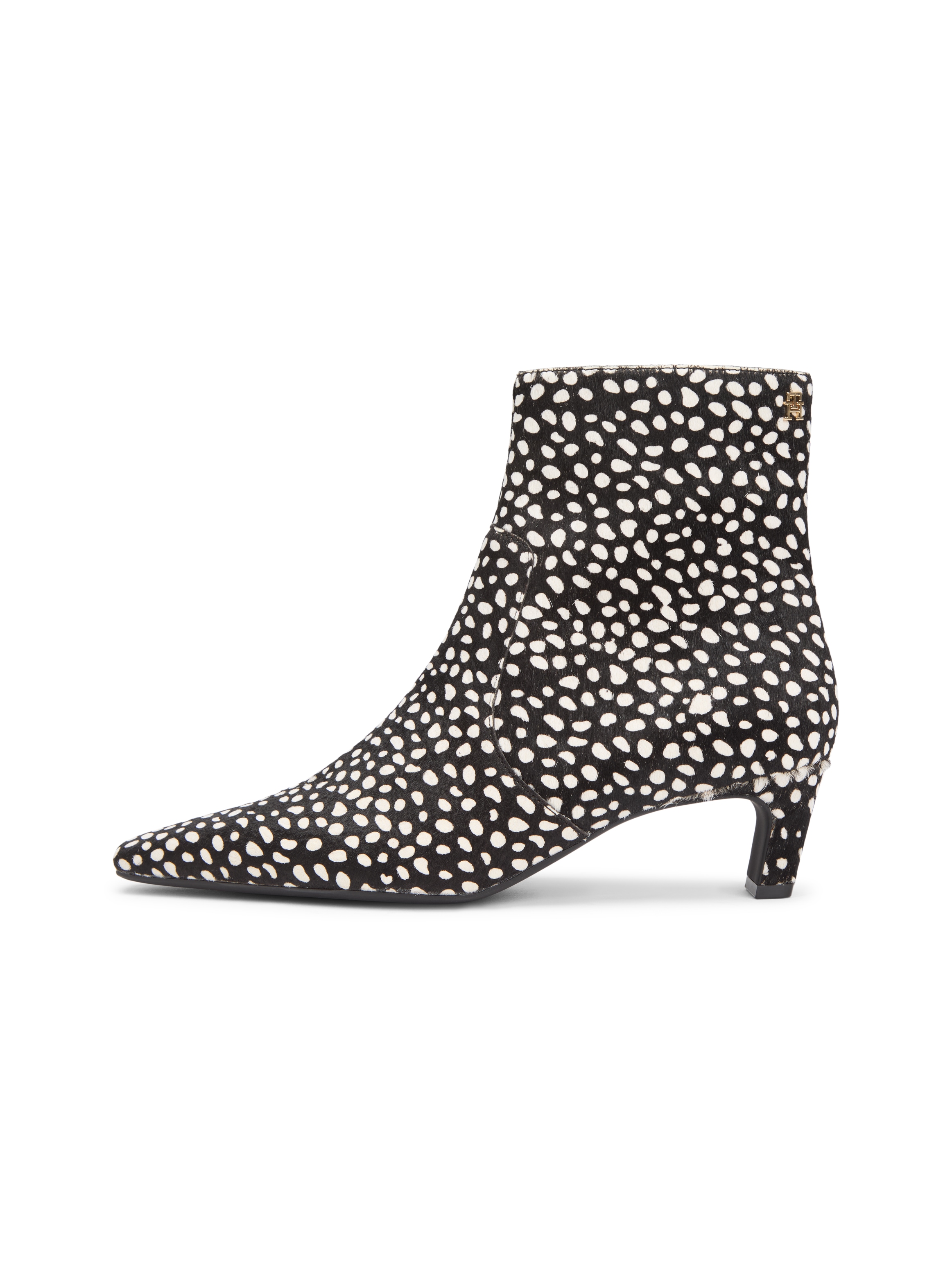 Tommy Hilfiger Bottines »TH SNOW LEOPARD BOOT«  , talon entonnoir, chaussure business à bout pointu