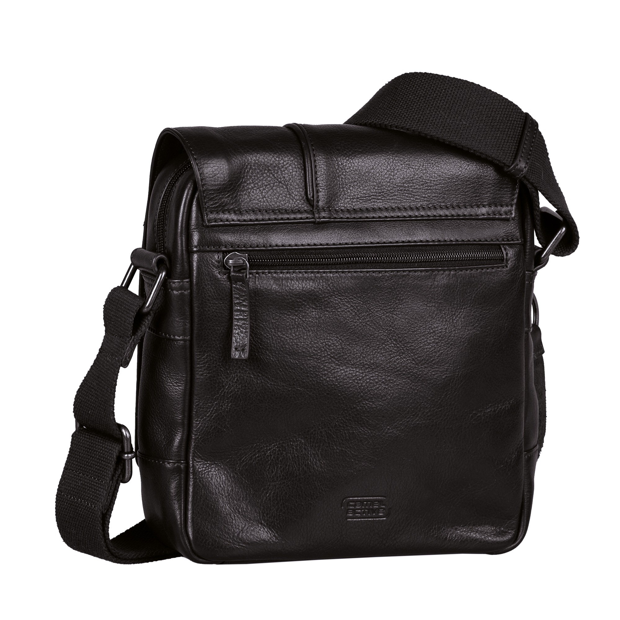 camel active Umhängetasche »Pine« aus pflanzlich gegerbtem Rindsleder im kernigen Look