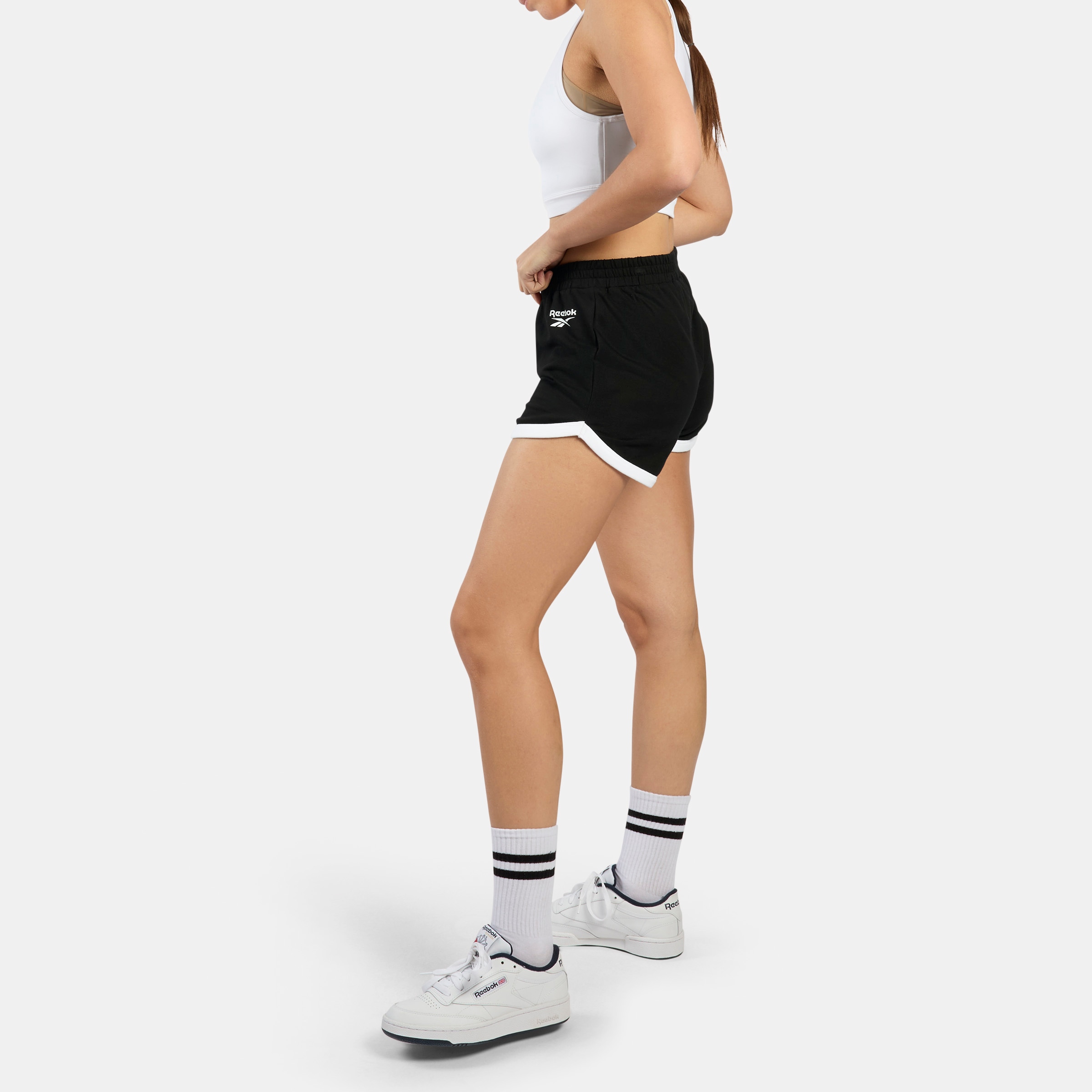 Reebok Sweatshorts »ID COLORBLOCK SHORTS«  aus Baumwolle, für Alltag und Freizeit