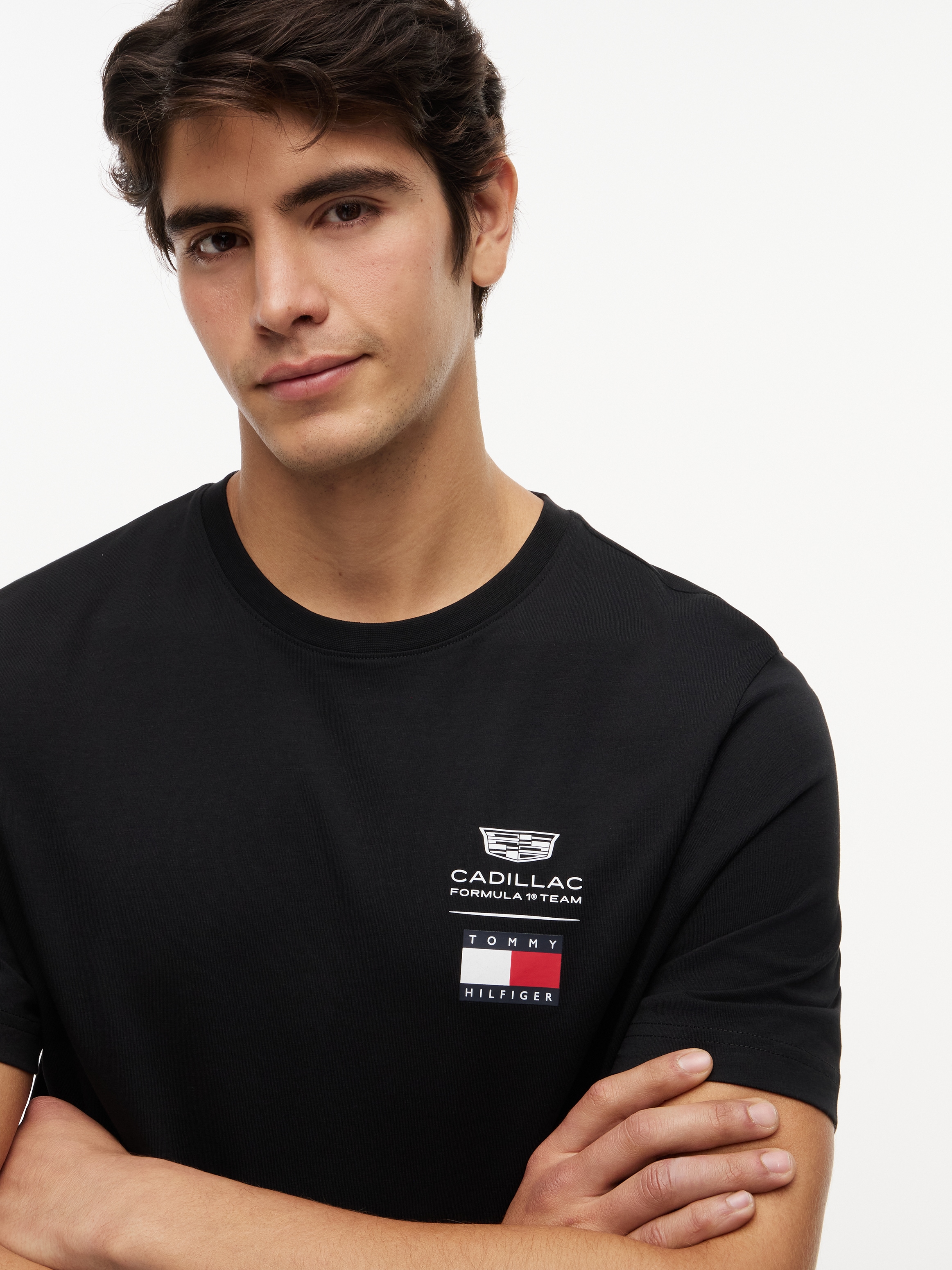Tommy Hilfiger T-shirt »TH x Cadillac FOrmula 1 Team LOGO« Collection Spéciale Unisexe Formule 1