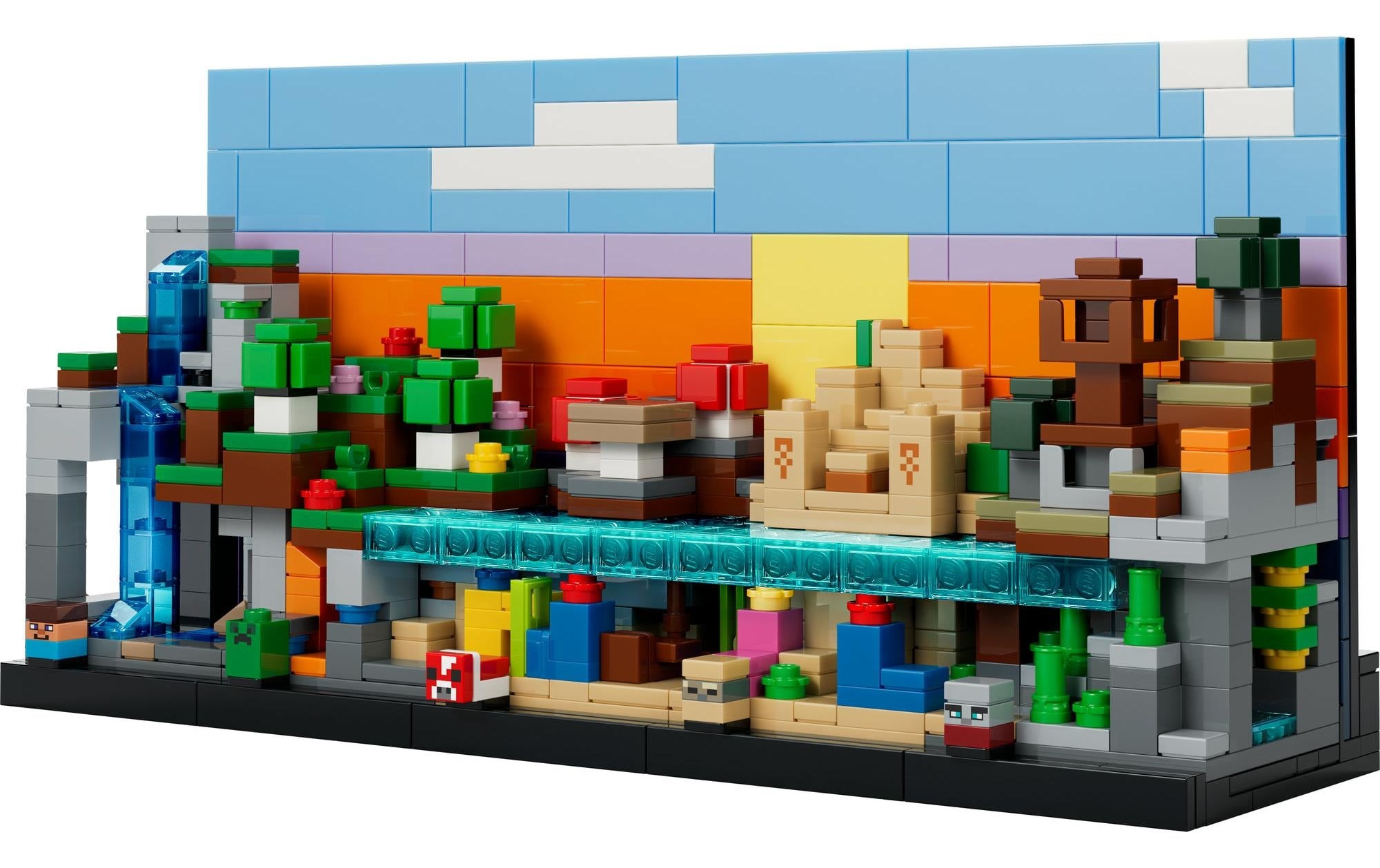   Konstruktionsspielsteine »Minecraft Mini-Biome 21589« Kategorie: Fantasy-Welt