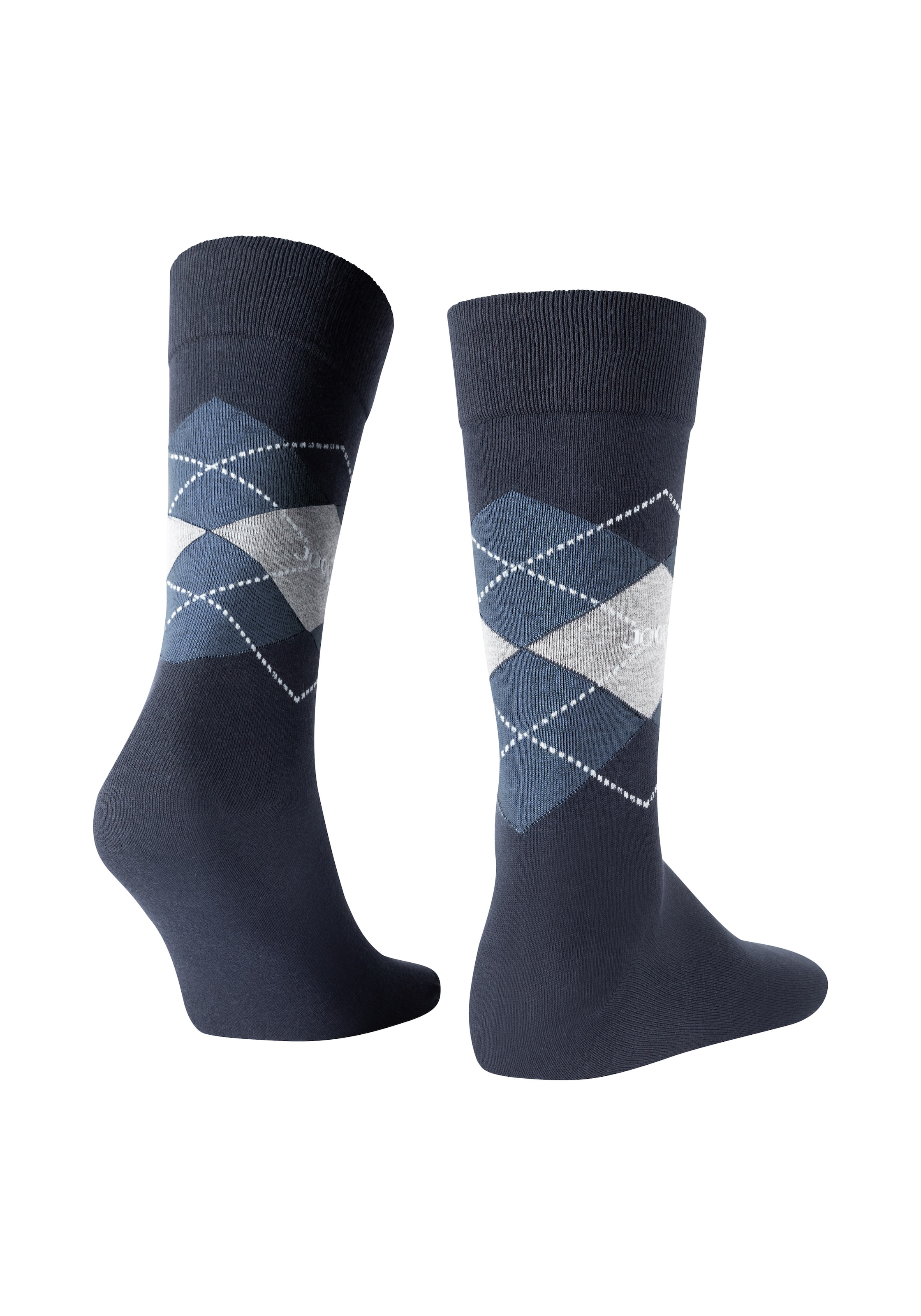 JOOP! Socken »premium essentials« 2 Paar,  Premium Qualität, verstärkte Ferse, verstärkte Zehen, Argyle Design