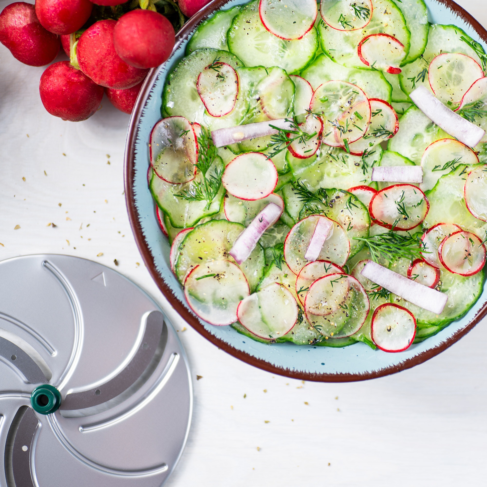 Genius Zerkleinerer »Nicer Dicer Pegasus« Set 12-tlg., inkl. Behälter u. Deckel