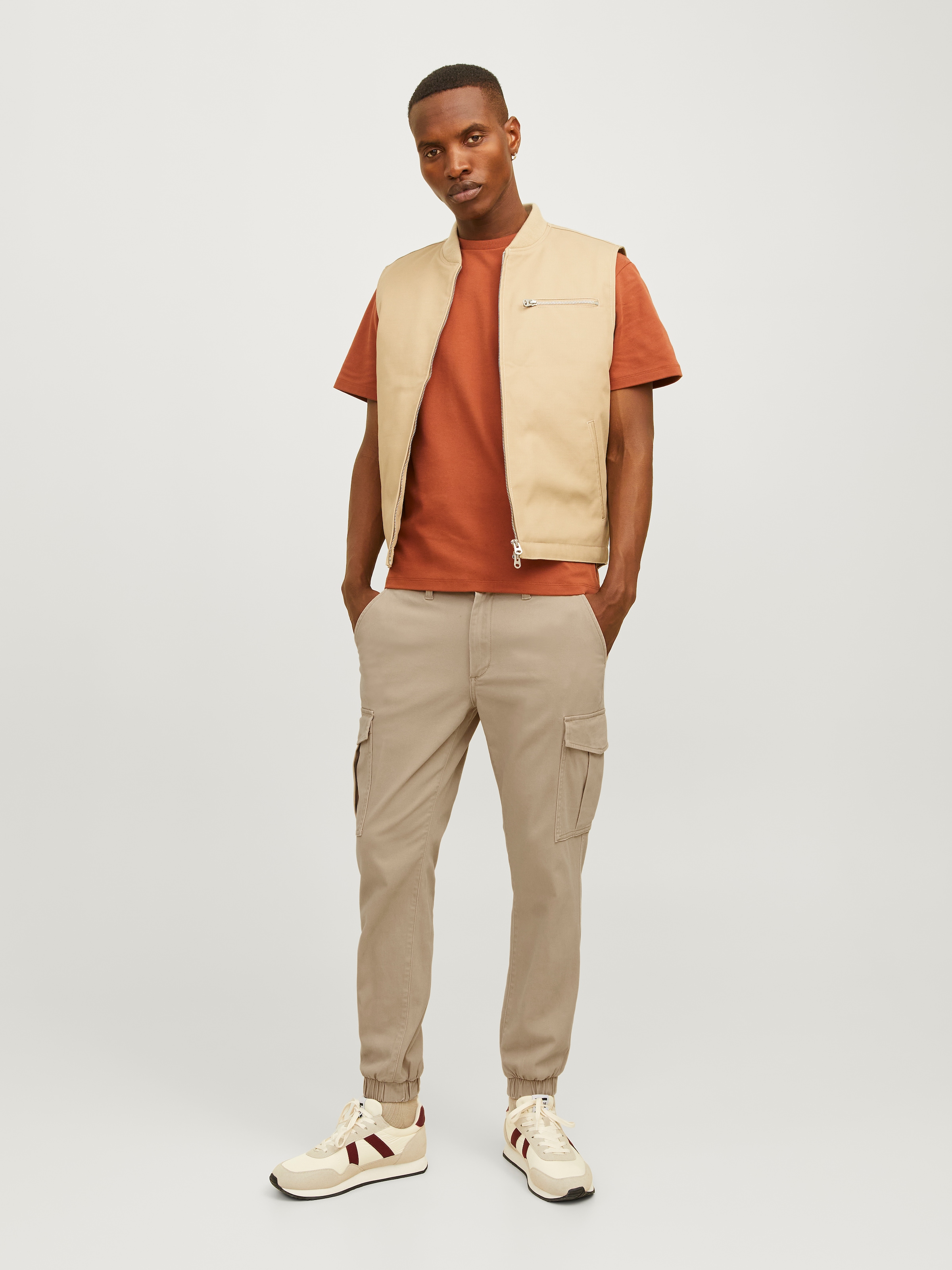 Jack & Jones Pantalon cargo »JPSTMARCO JJJOE CUFFED«