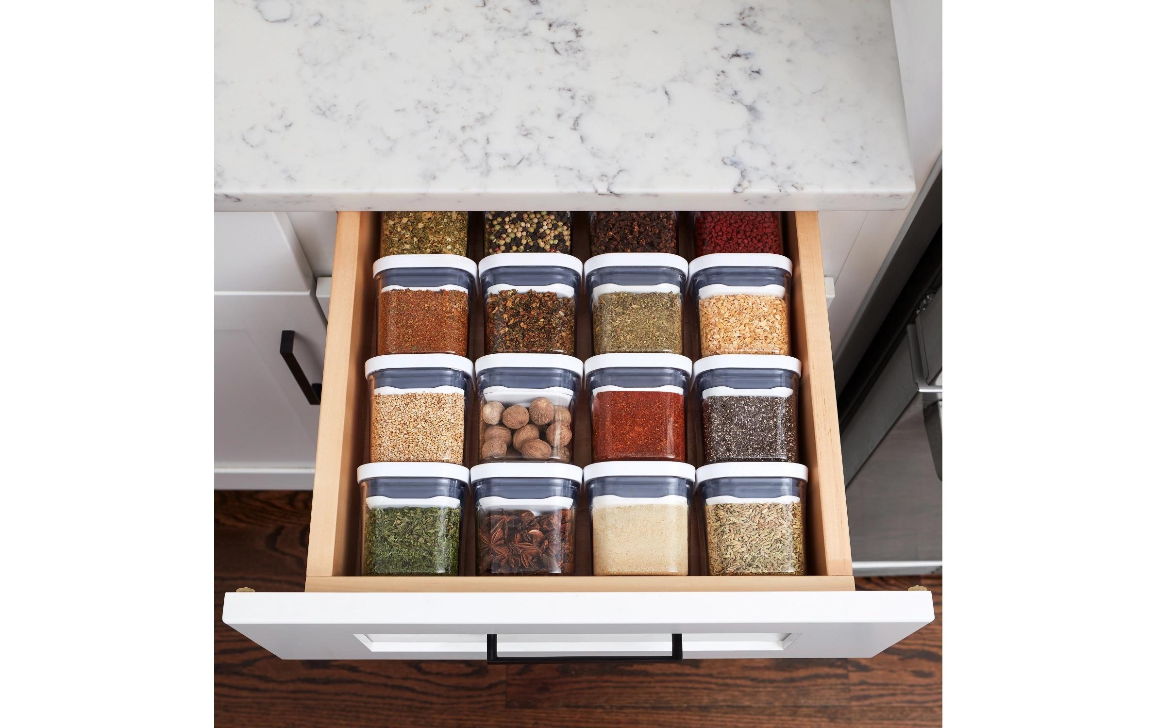 OXO Good Grips Système de rangement »OXO 4-Piece Mini POP Container Set« Langlebig, spülmaschinenfest und vielseitig einsetzbar