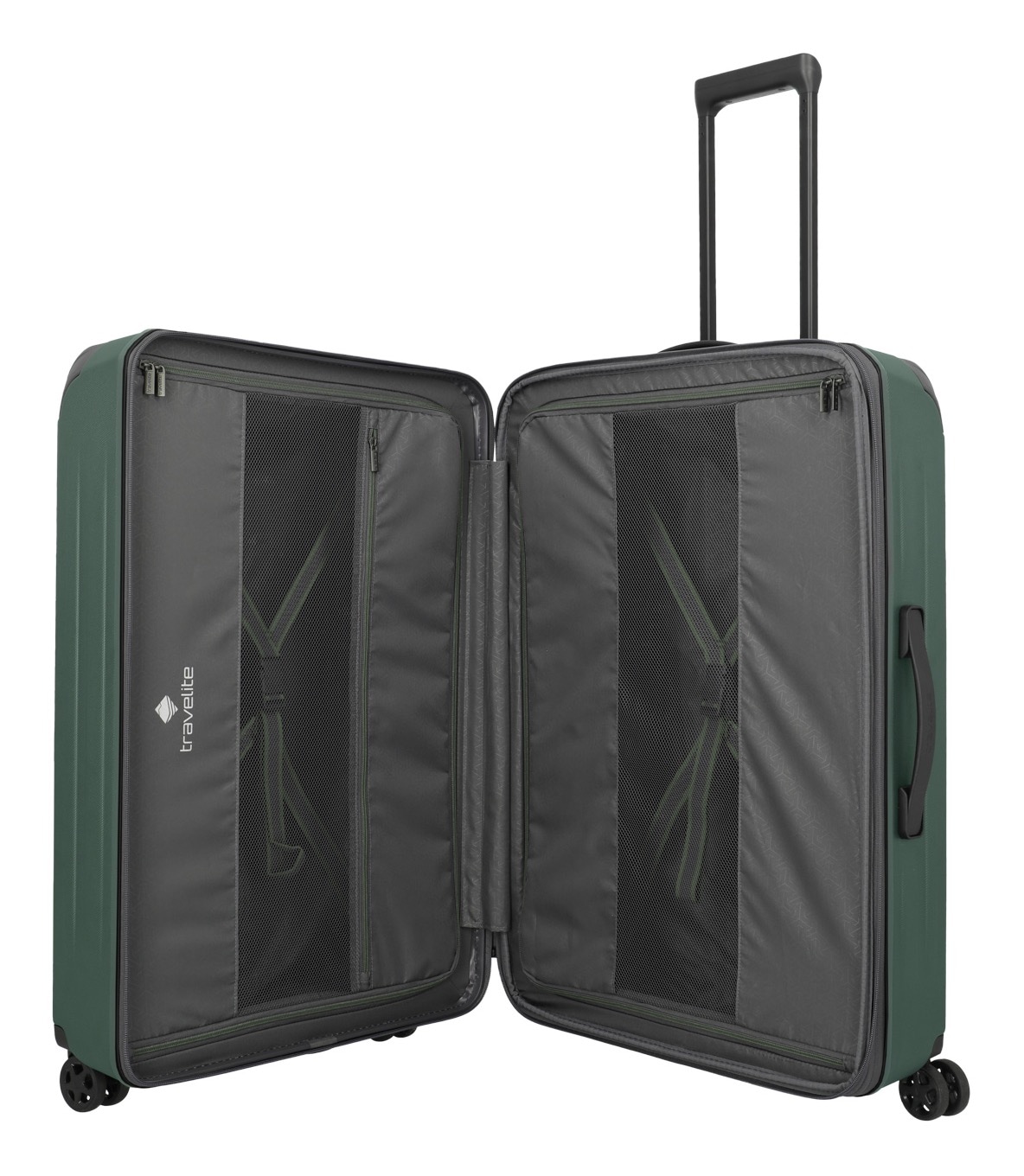 travelite Trolleyset »DYNAMIIC 3-teilig Hartschale« ABS-Hartschale und Volumenerweiterung