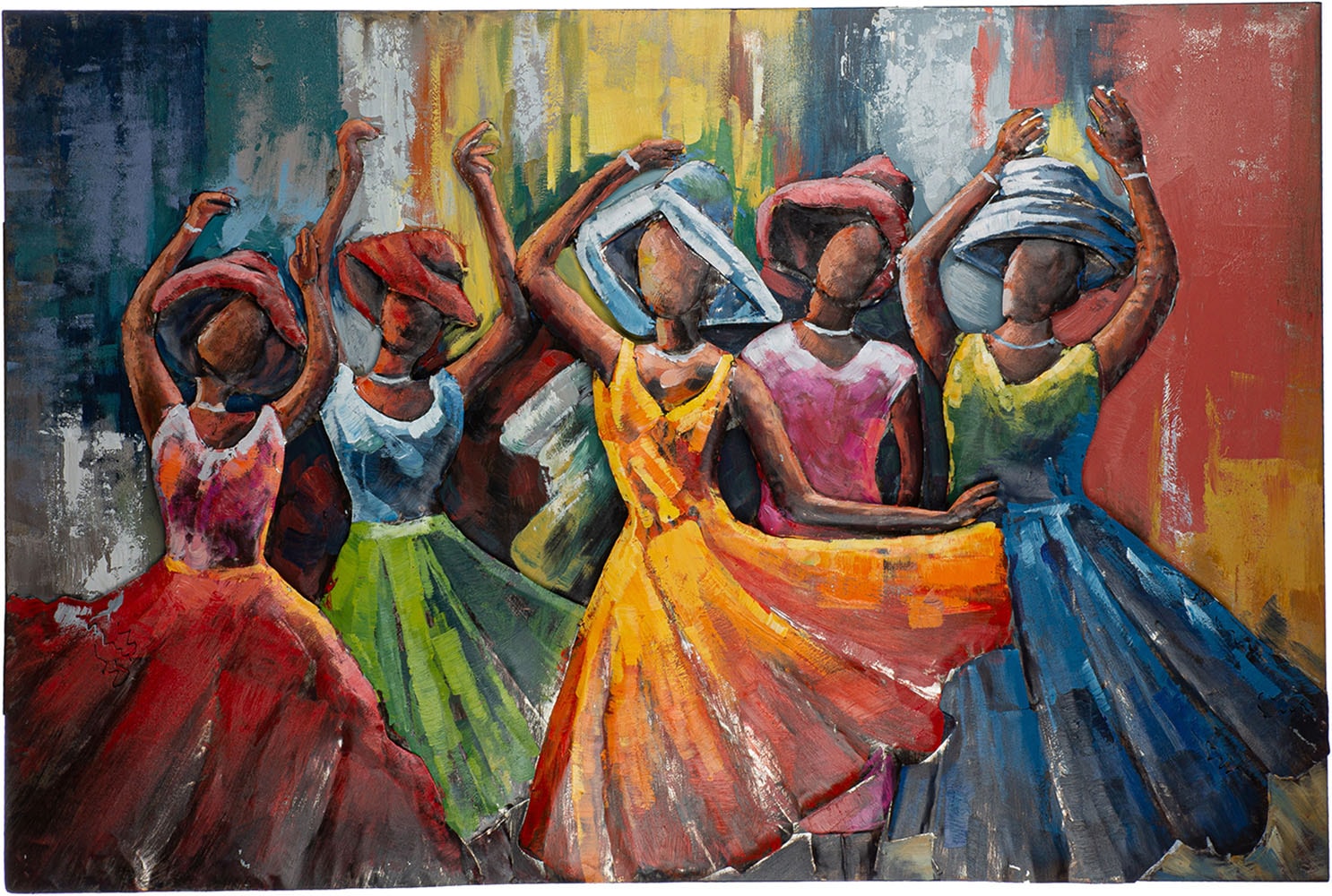 GILDE Tableau métallique »Bild rechteckig Lets dance« 1 cuis tlg.