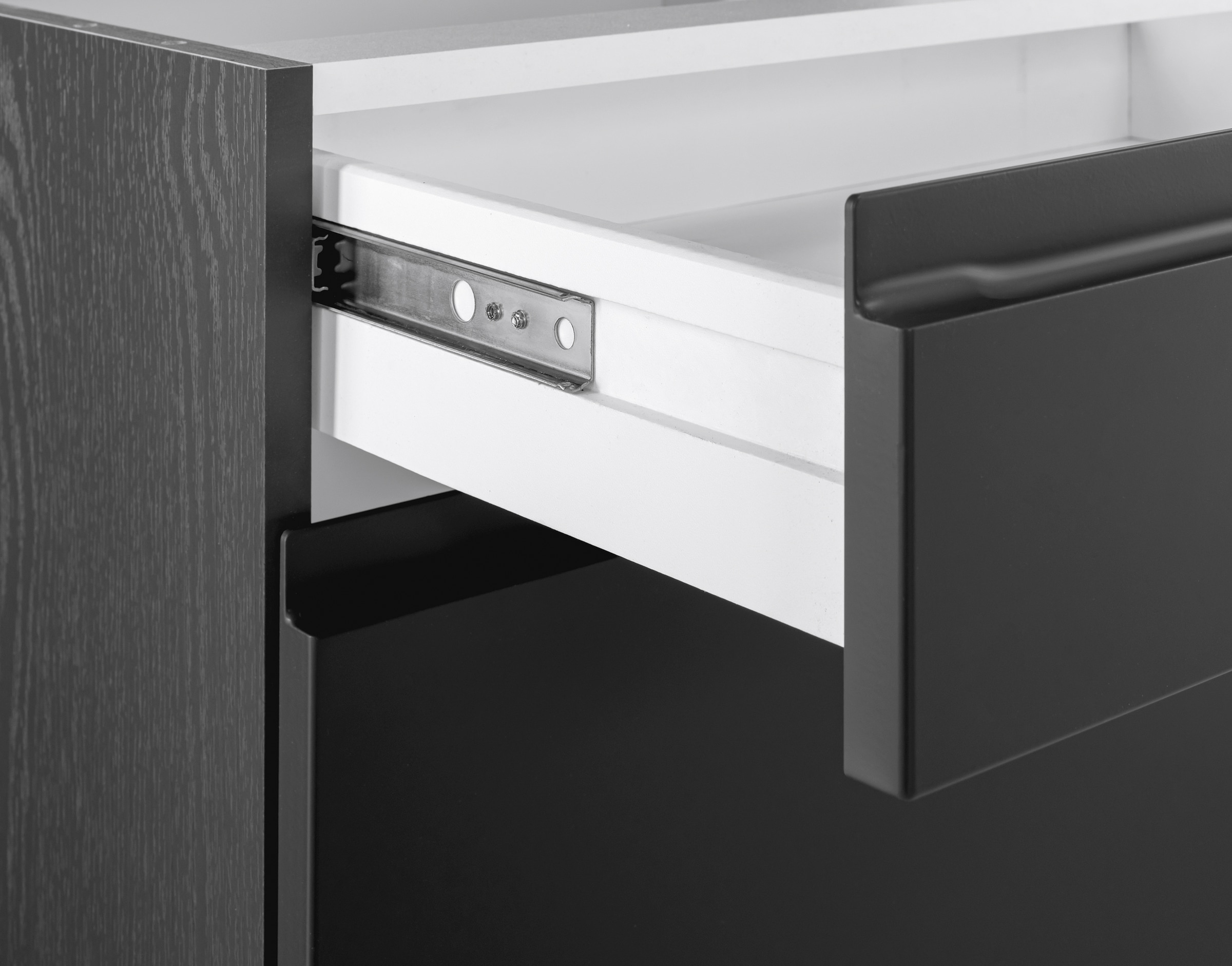 KOCHSTATION Ilot de cuisine »KS-Bruneck, Breite 153 cm« façades MDF, plan de travail épaisseur 38mm