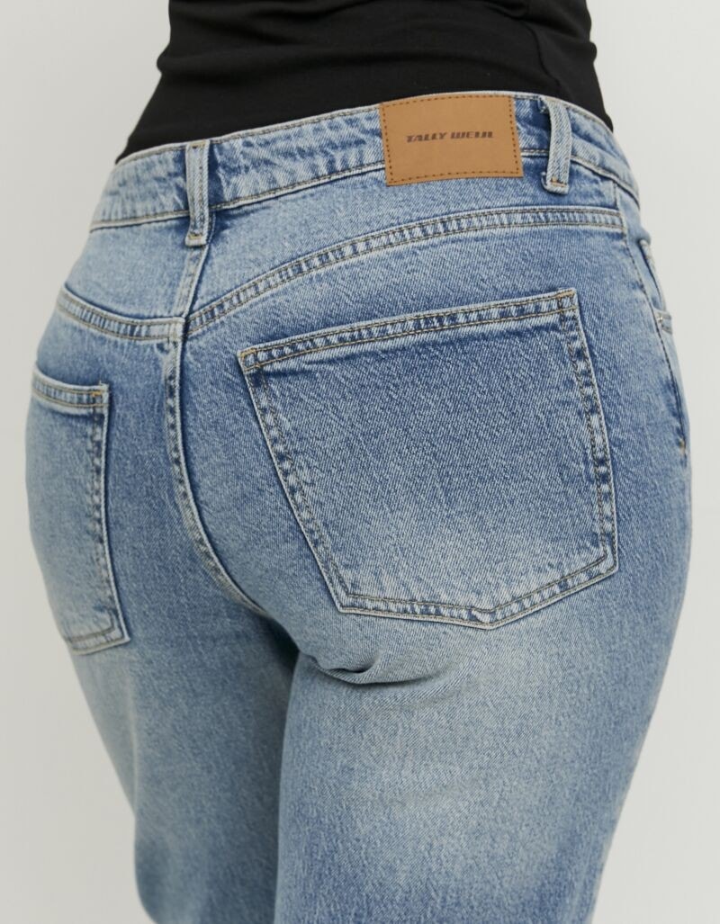 Tally Weijl Straight-Jeans »SPADEPOLKIS« elastisch, tief geschnitten mit geradem Beinverlauf