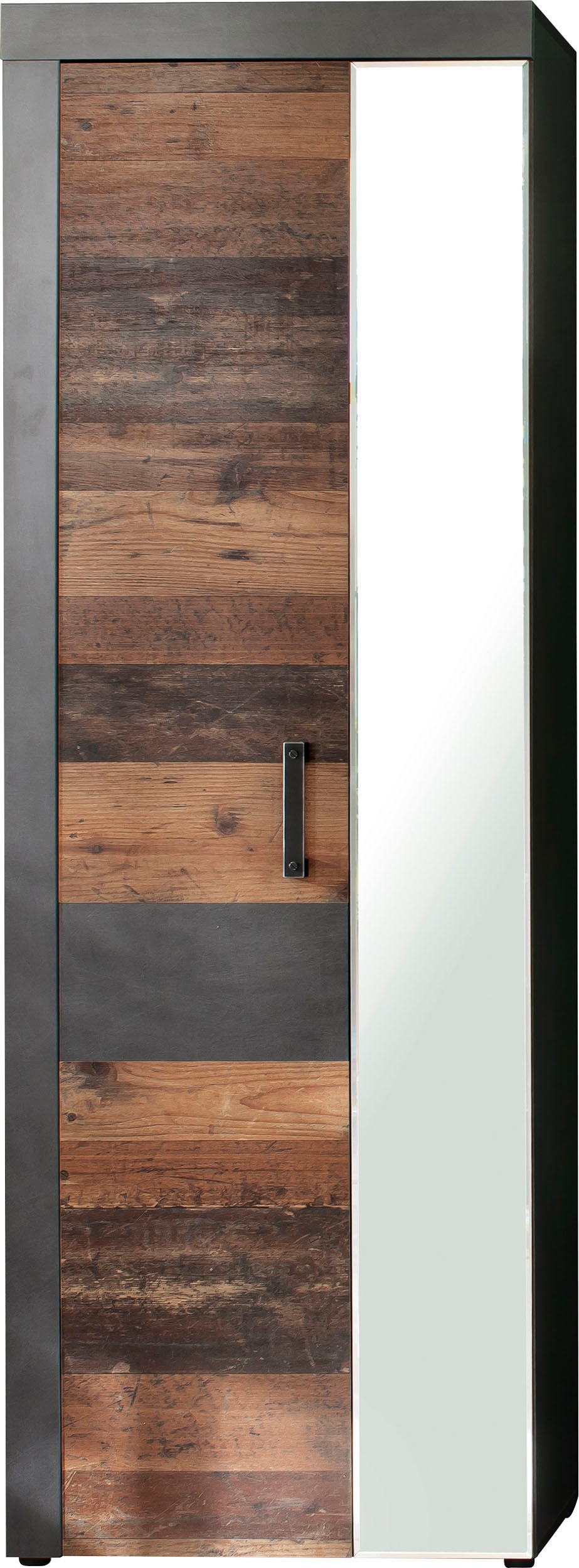 Home affaire Garderobenschrank »Ilana« Garderobenschrank mit 2 Türen - (B/T/H) 65/34/192 cm