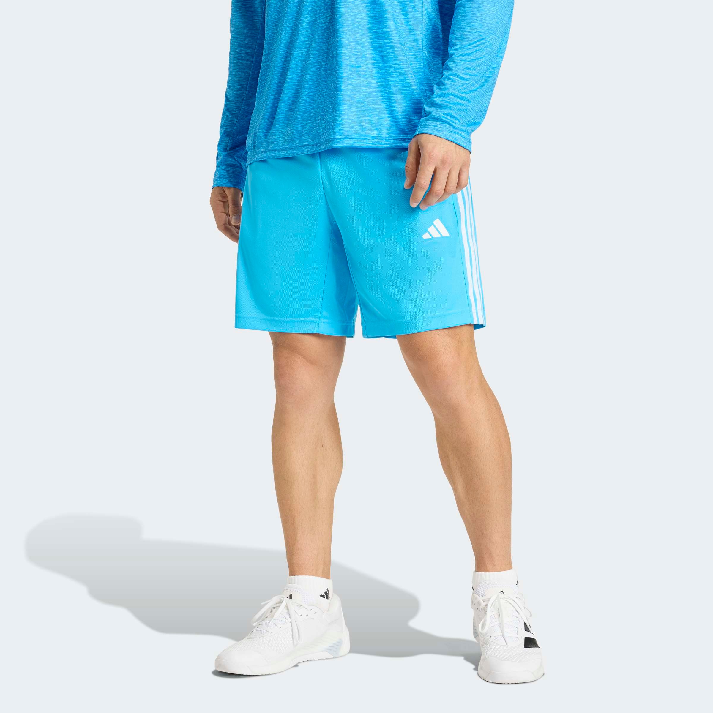 adidas Performance Short »WORKOUT ESSENTIALS BASE 3-STREIFEN PIKEE-, 23 CM«  sportlicher Stil, für sportliche Aktivitäten, aus Polyester