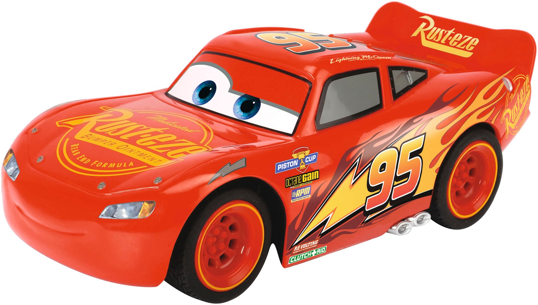 Dickie Toys Voiture RC »RC Cars 3 Lightning McQueen Turbo Racer, 2,4GHz«