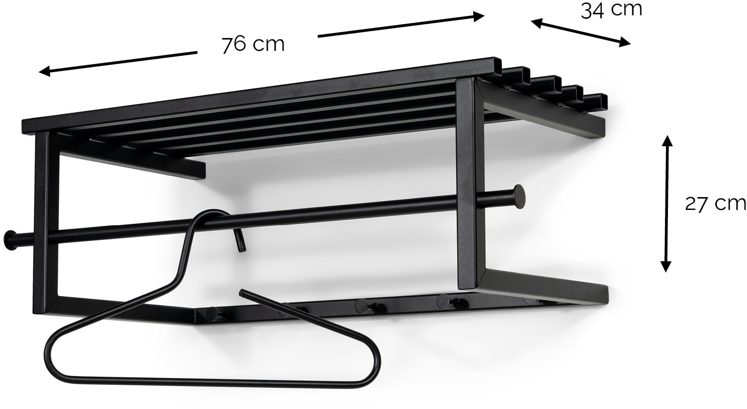 Spinder Design Garderobenleiste »MARCO Wandgarderobe«