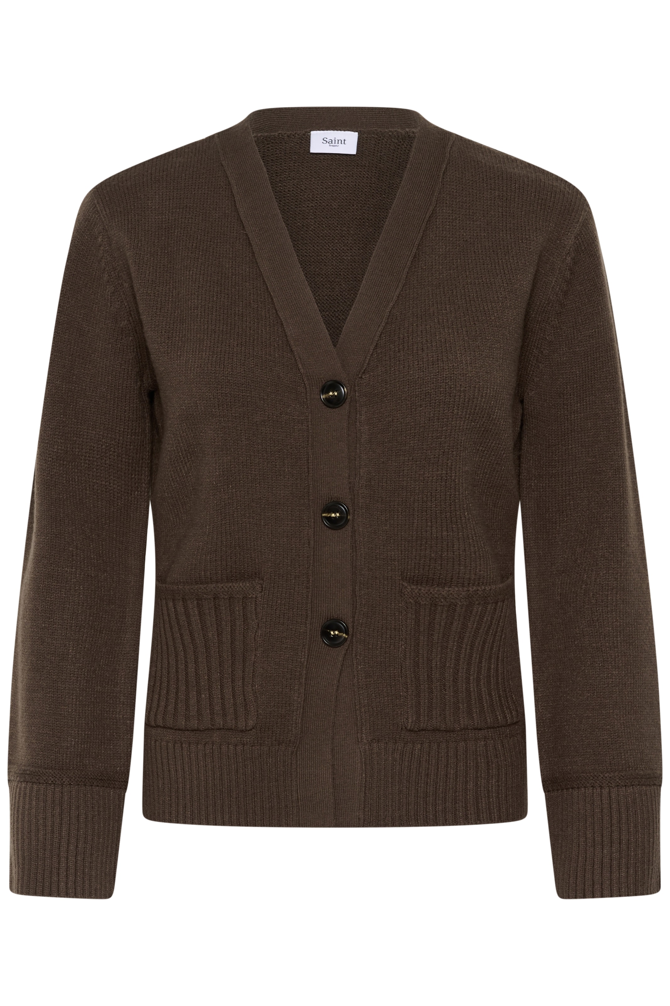 Saint Tropez Veste en tricot »TheresaSZ Cardigan« Mélange de matières, coupe ajustée