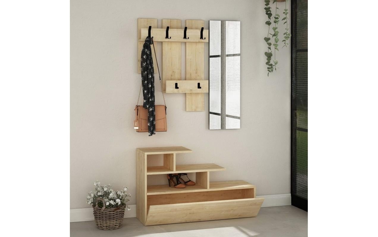 WOODY FASHION Porte-manteau »Vesty 3-er Set«