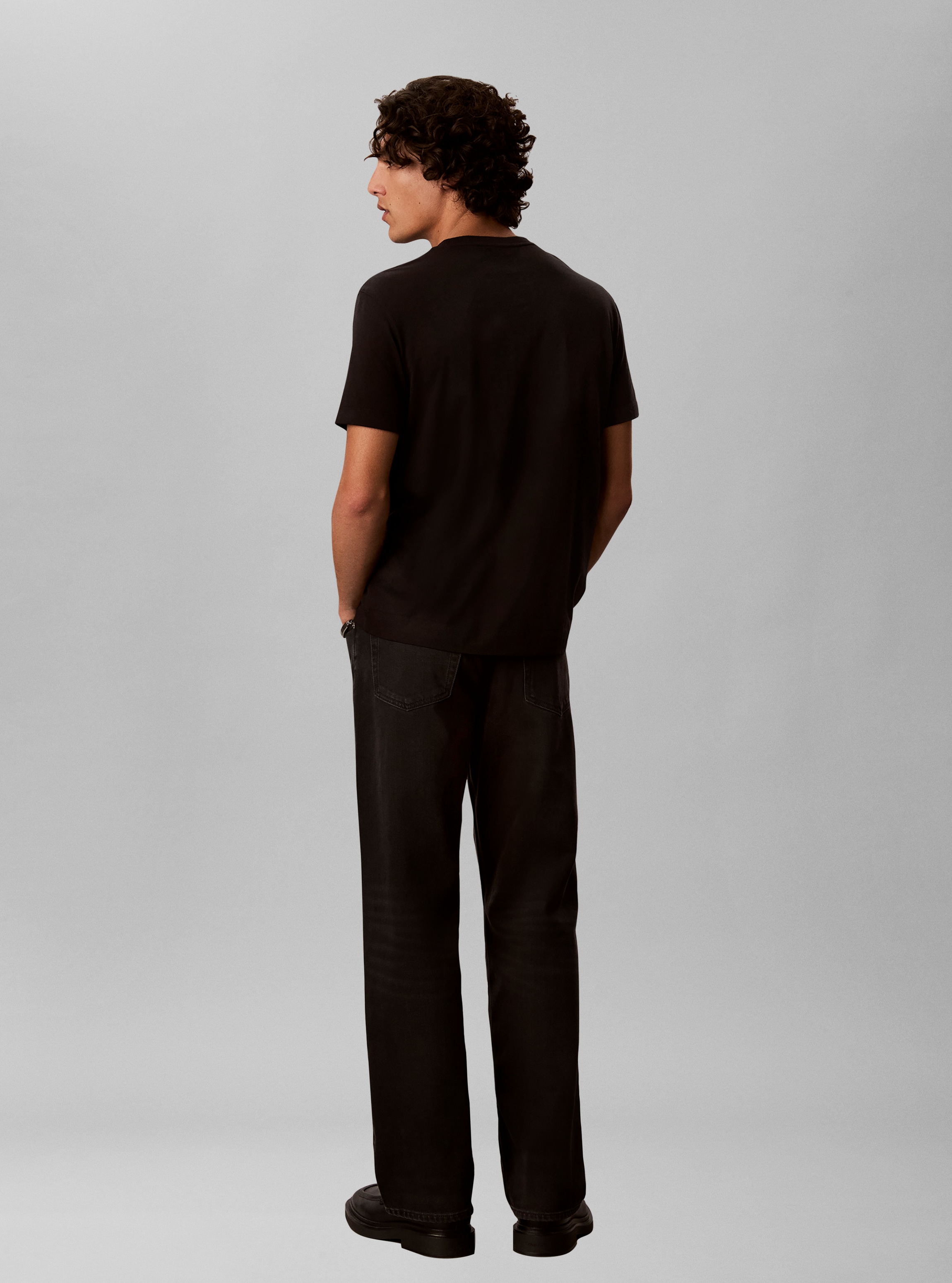 Calvin Klein T-shirt »REPEAT LOGO GRAPHI« coupe régulière avec col rond