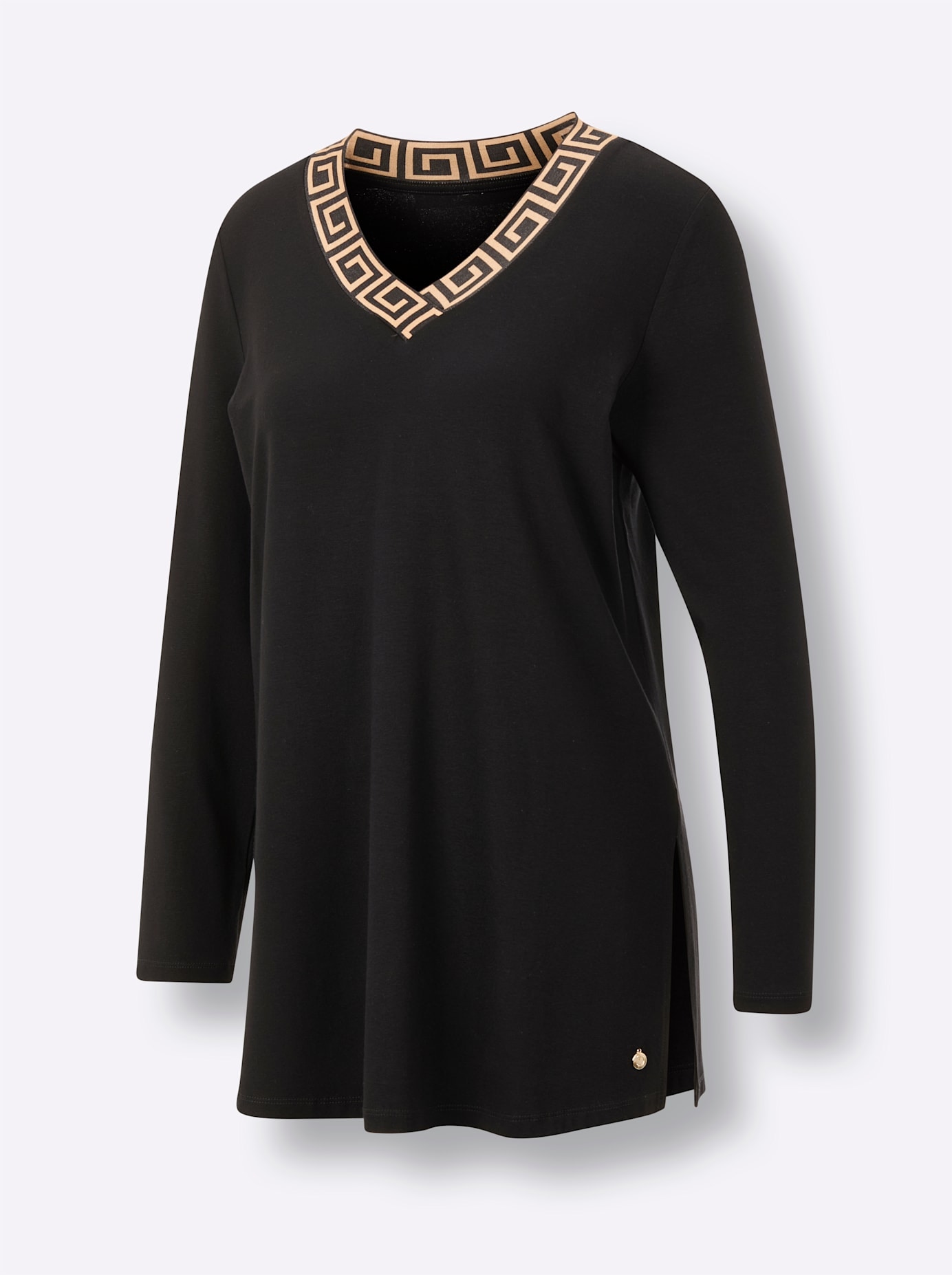 CREATION L PREMIUM T-shirt à manches longues »Longshirt« 1 pièces