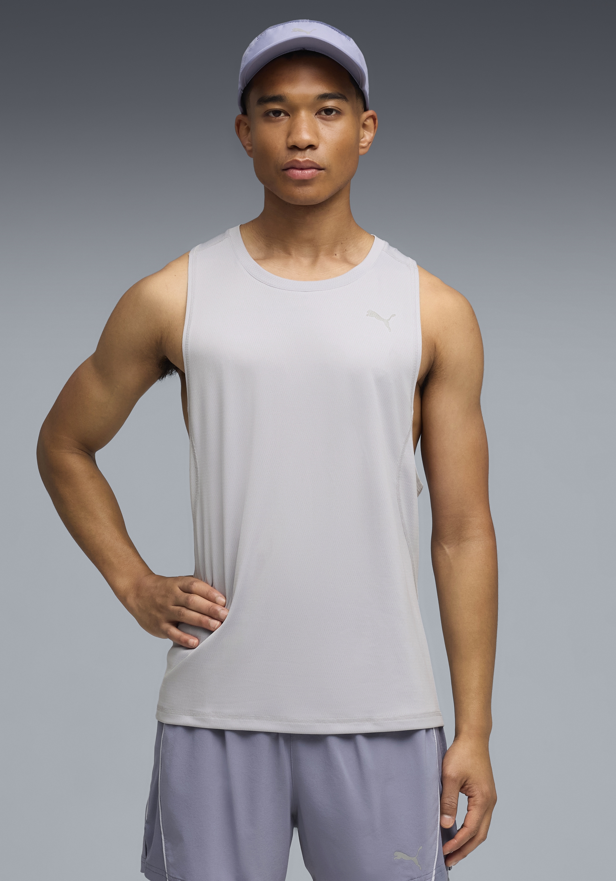 PUMA Tanktop »M RUN VELOCITY TANK (POLY)« ergonomische Schnittführung, Regular Fit, mit DryCELL Technologie