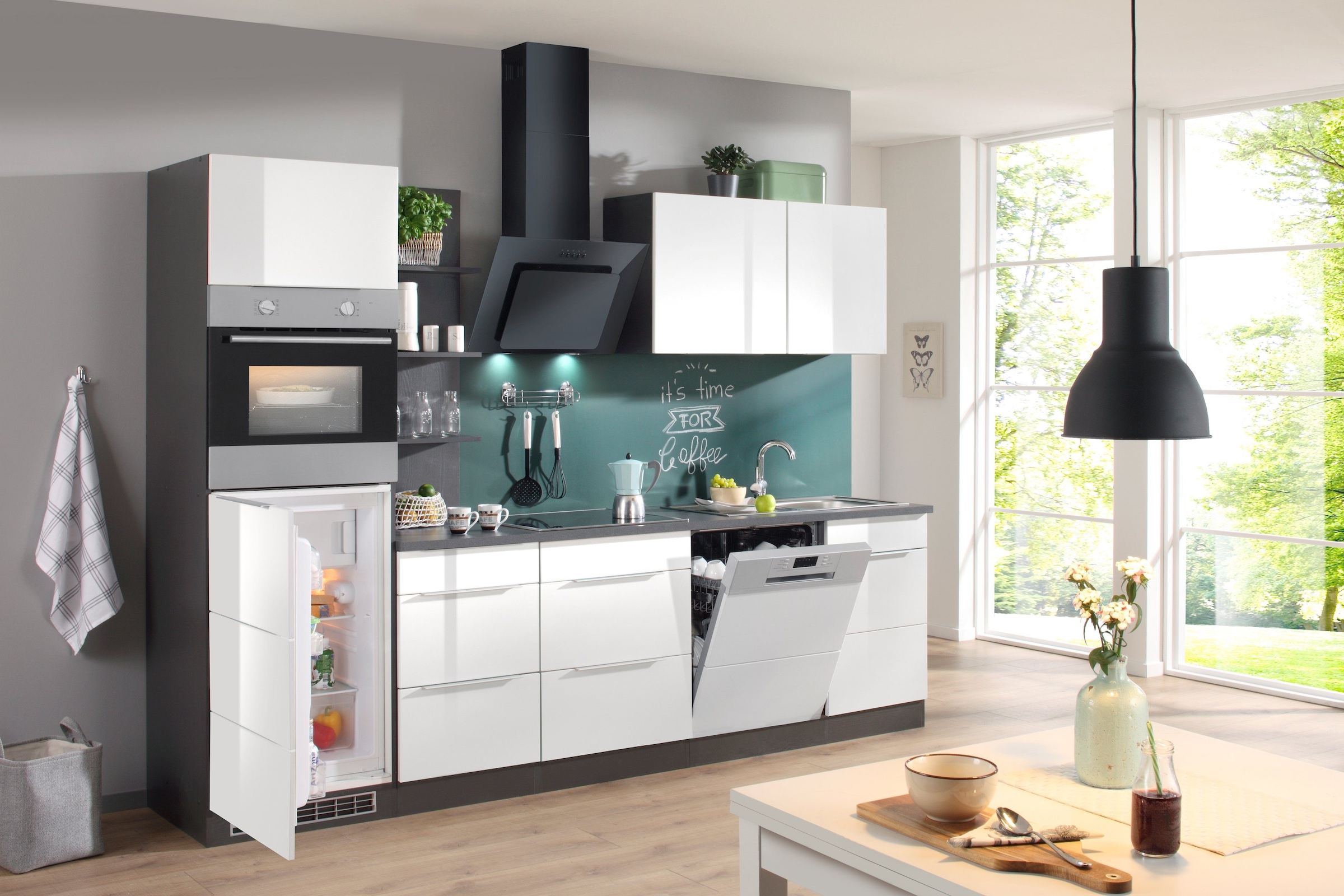 KOCHSTATION Armoire d'encastrement pour table de cuisson »KS-Brindisi« 60 cm de large, pour plaque de cuisson autonome