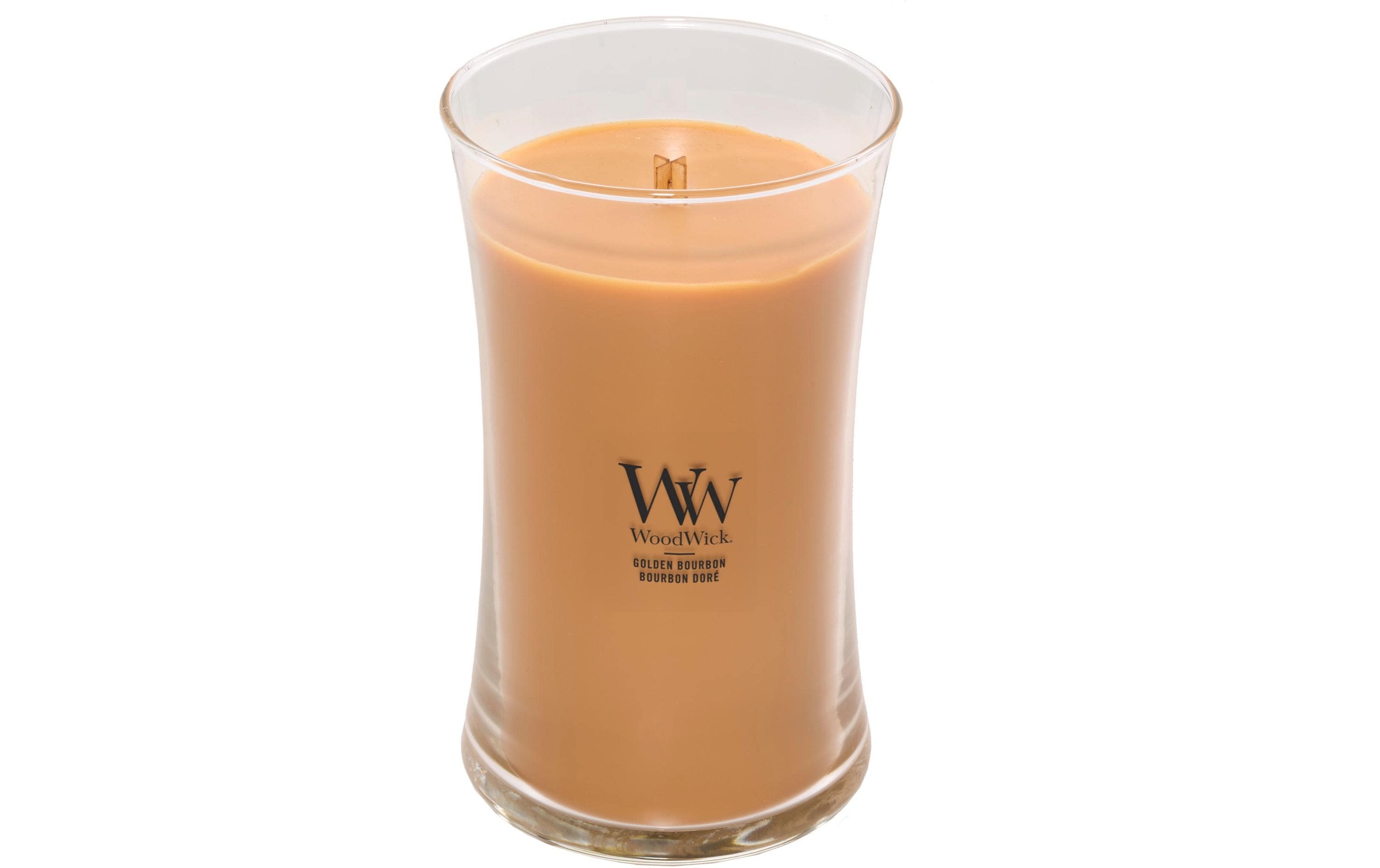 Woodwick Duftkerze »Golden Bourbon Large Jar«